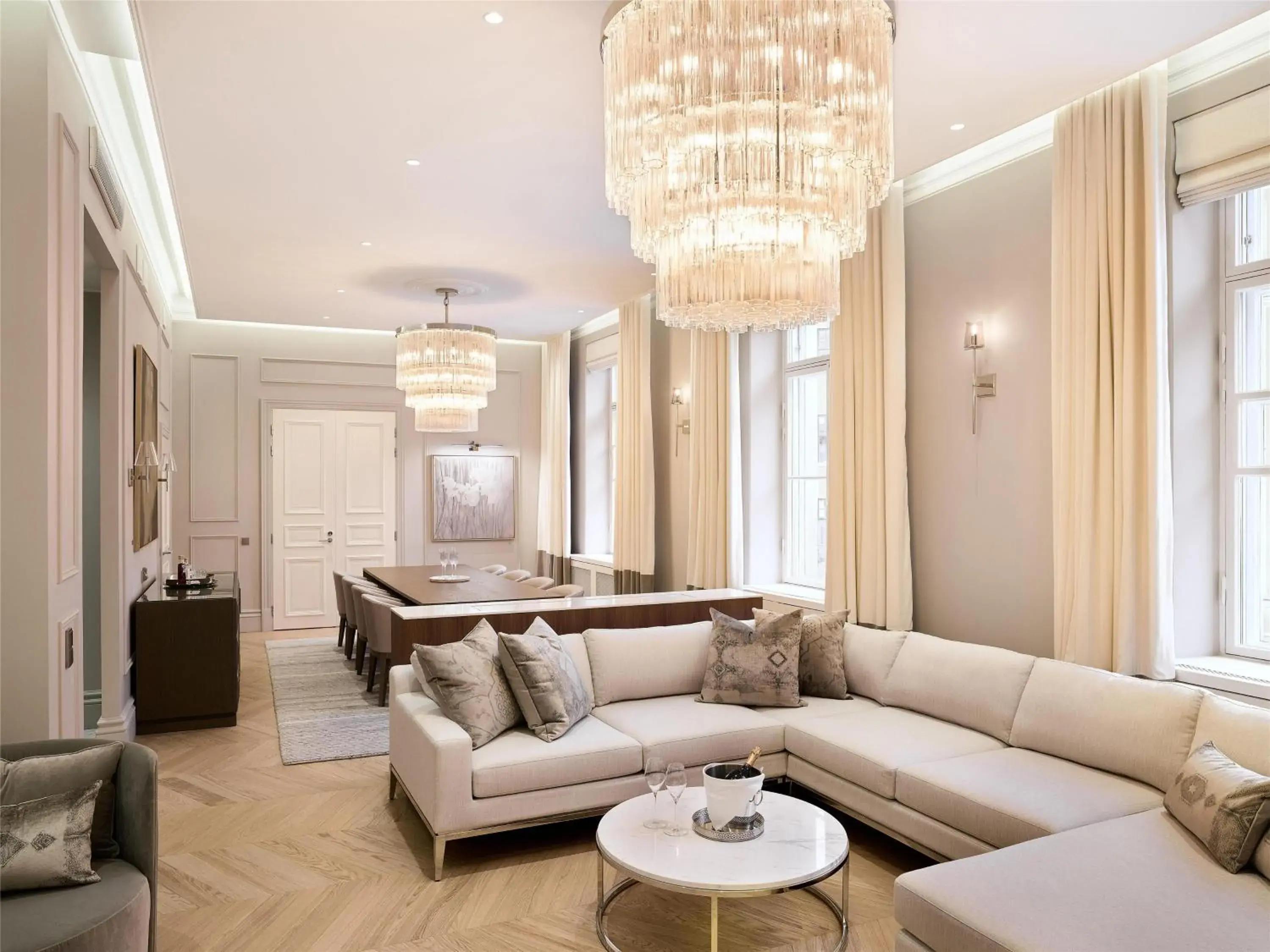 Living room in The Hotel Maria Helsinki Living room in The Hotel Maria Helsinki