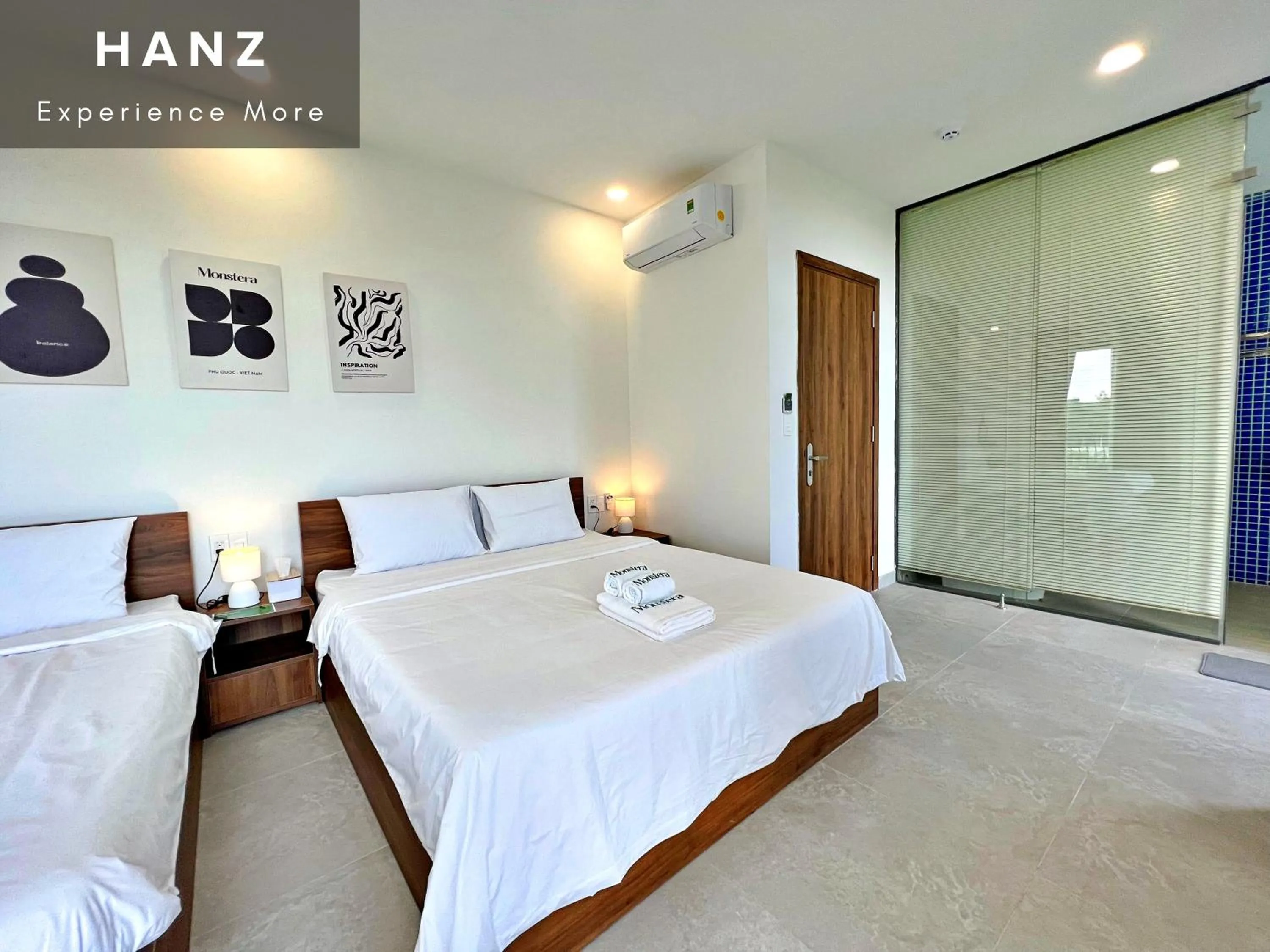 Bed in HANZ TM01 Monstera Grand Lago