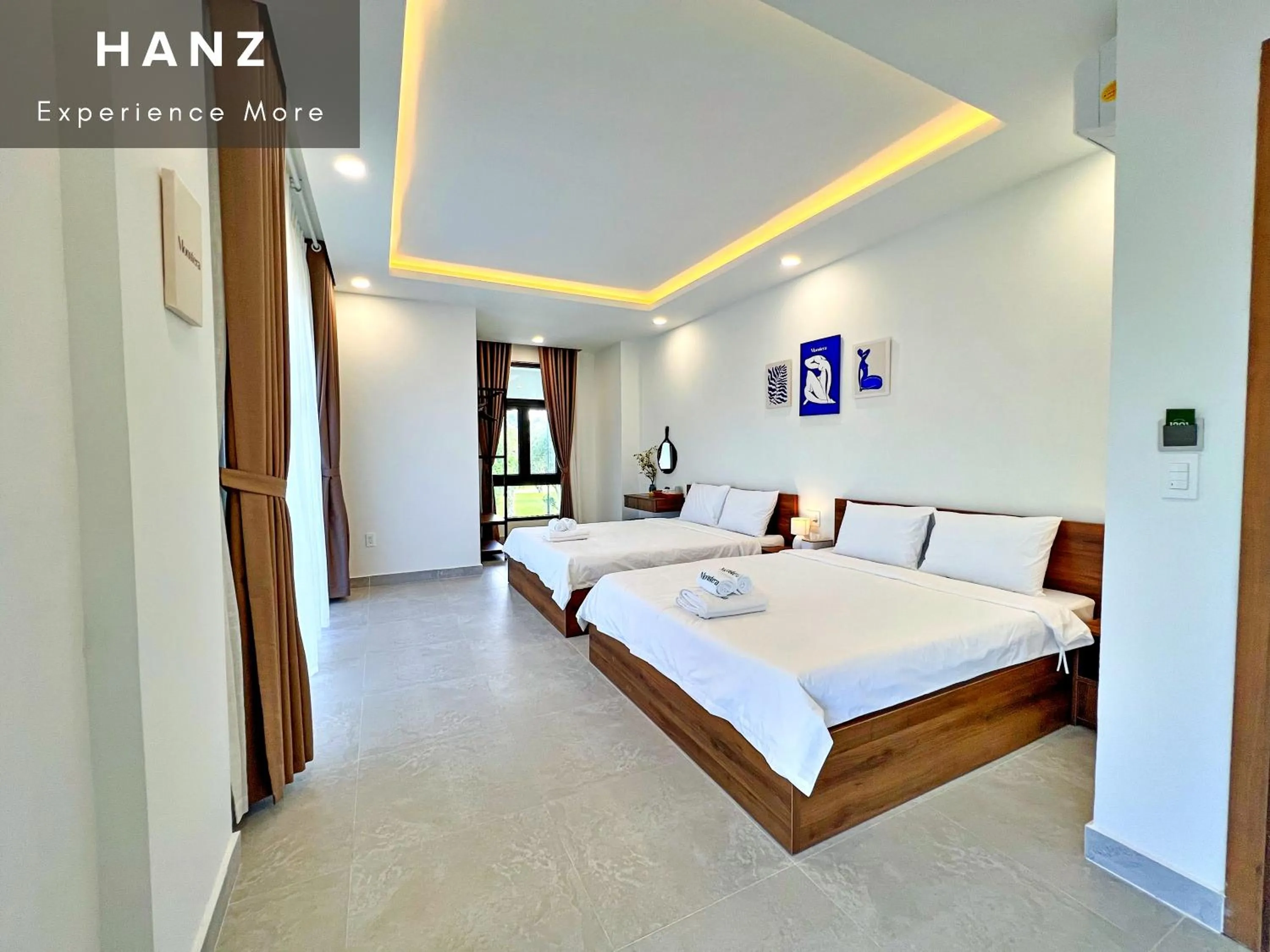 Bed in HANZ TM01 Monstera Grand Lago