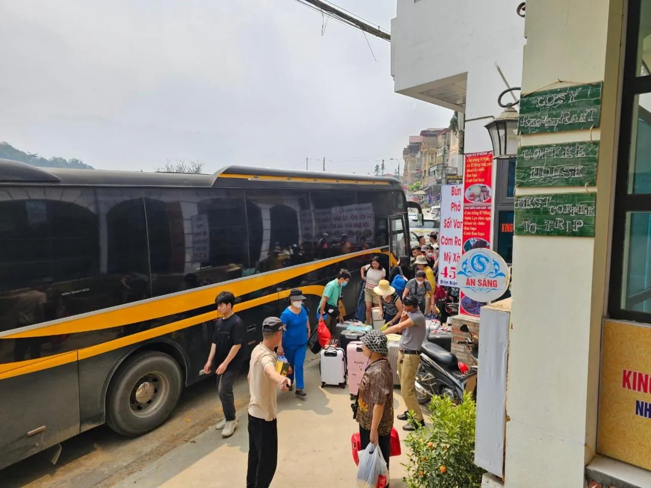 City view in SAPA COSY HOTEL