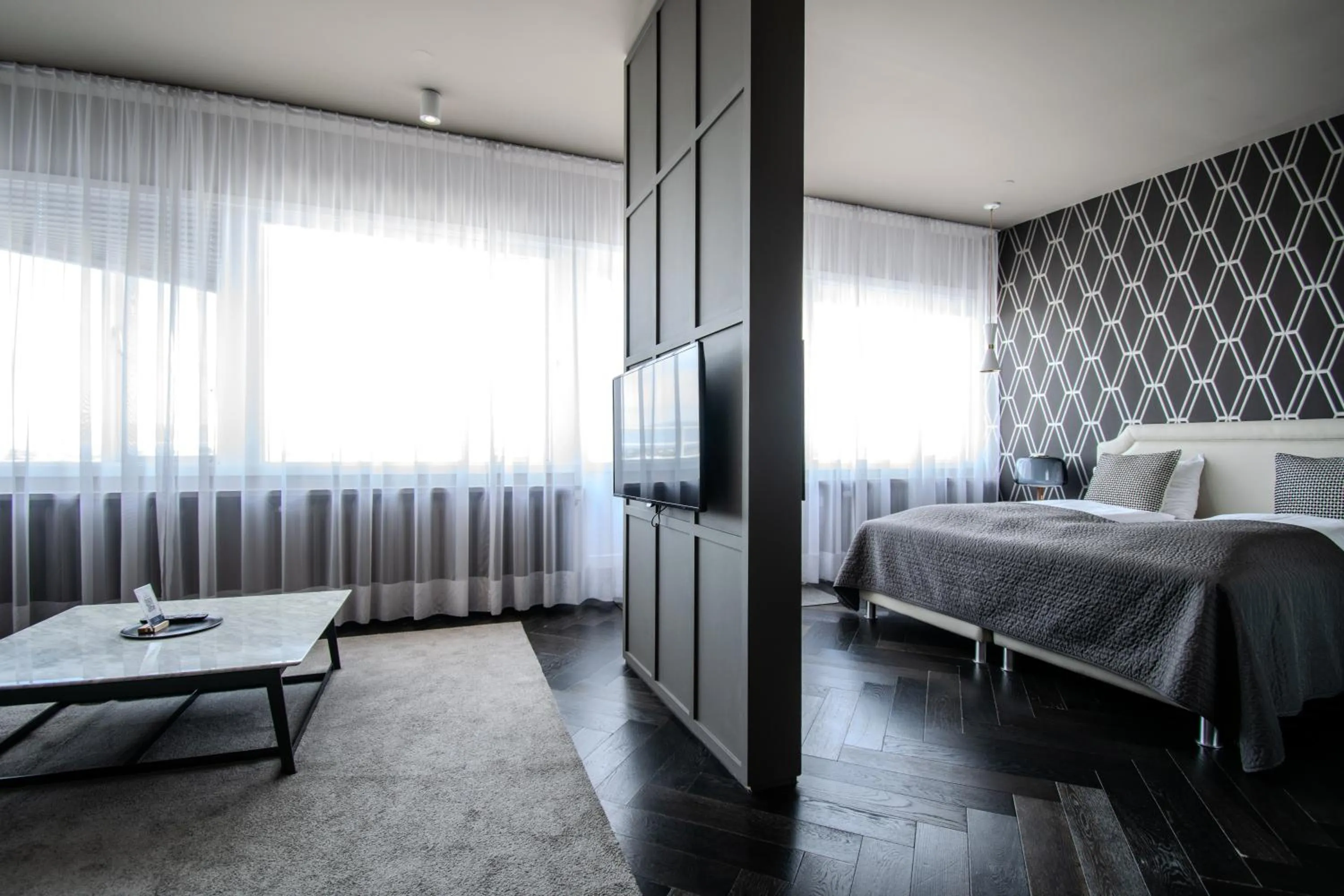 Photo of the whole room, Bed in Máni Apartments