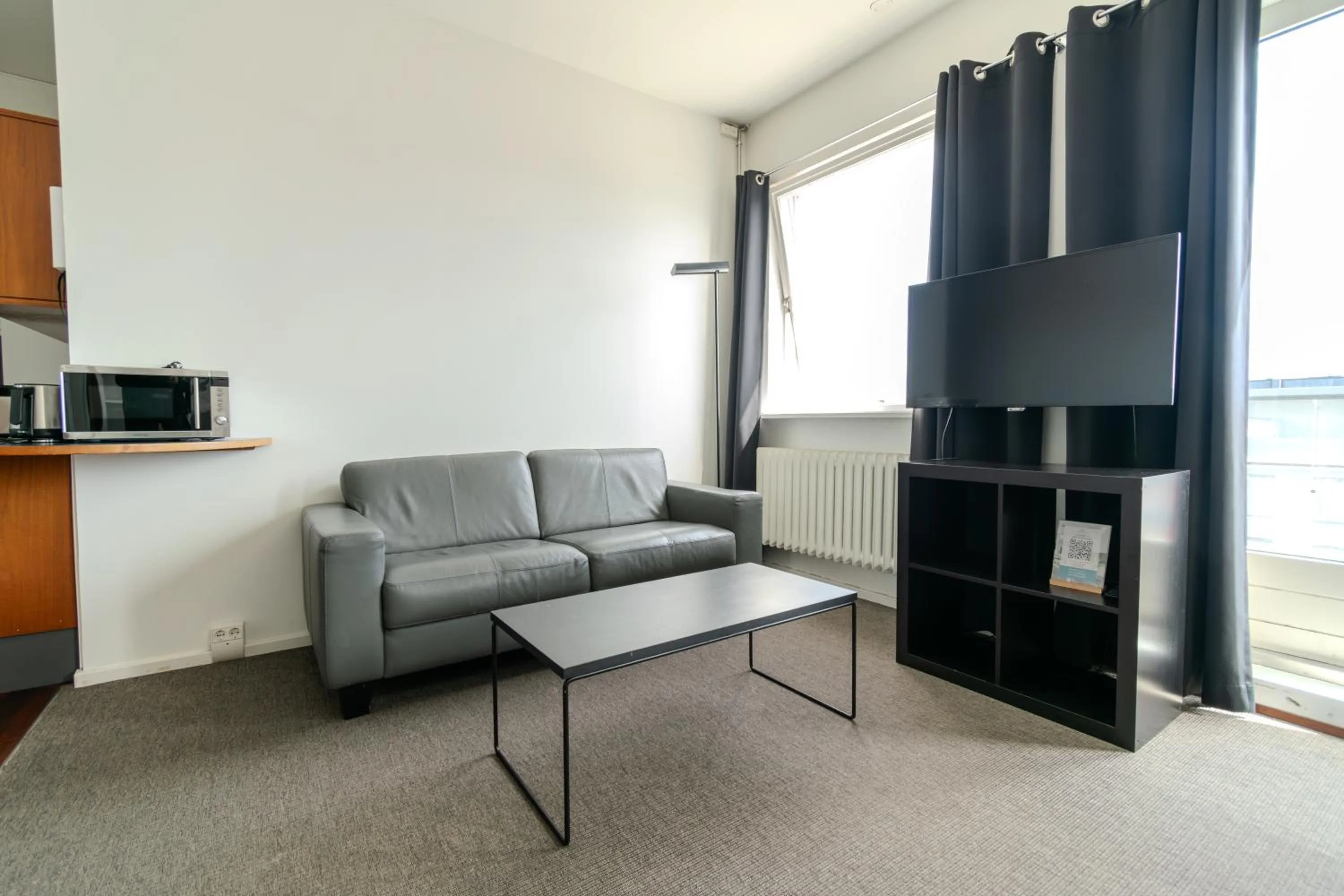 Seating area in Máni Apartments