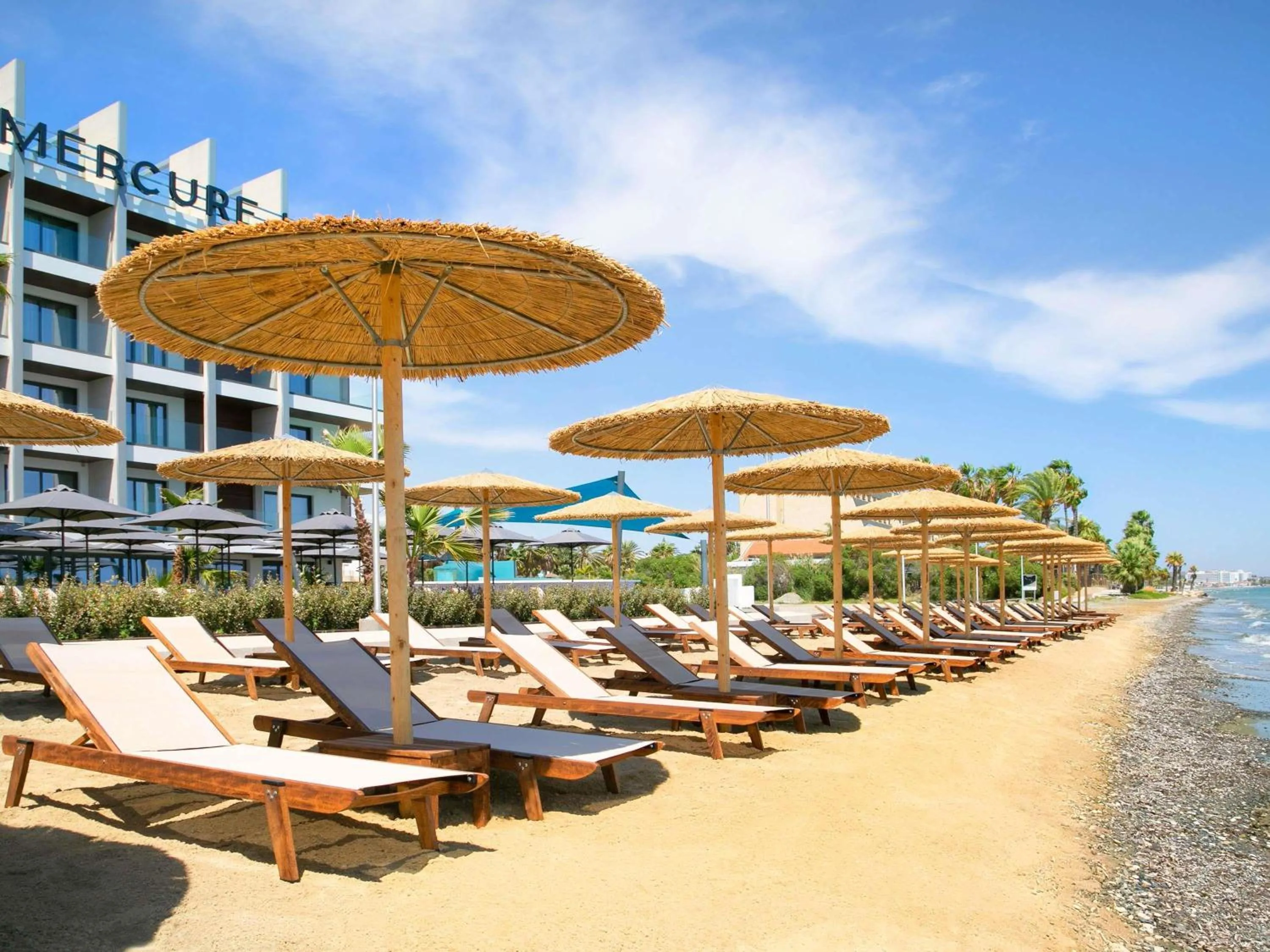 Property building in Mercure Larnaca Beach Resort