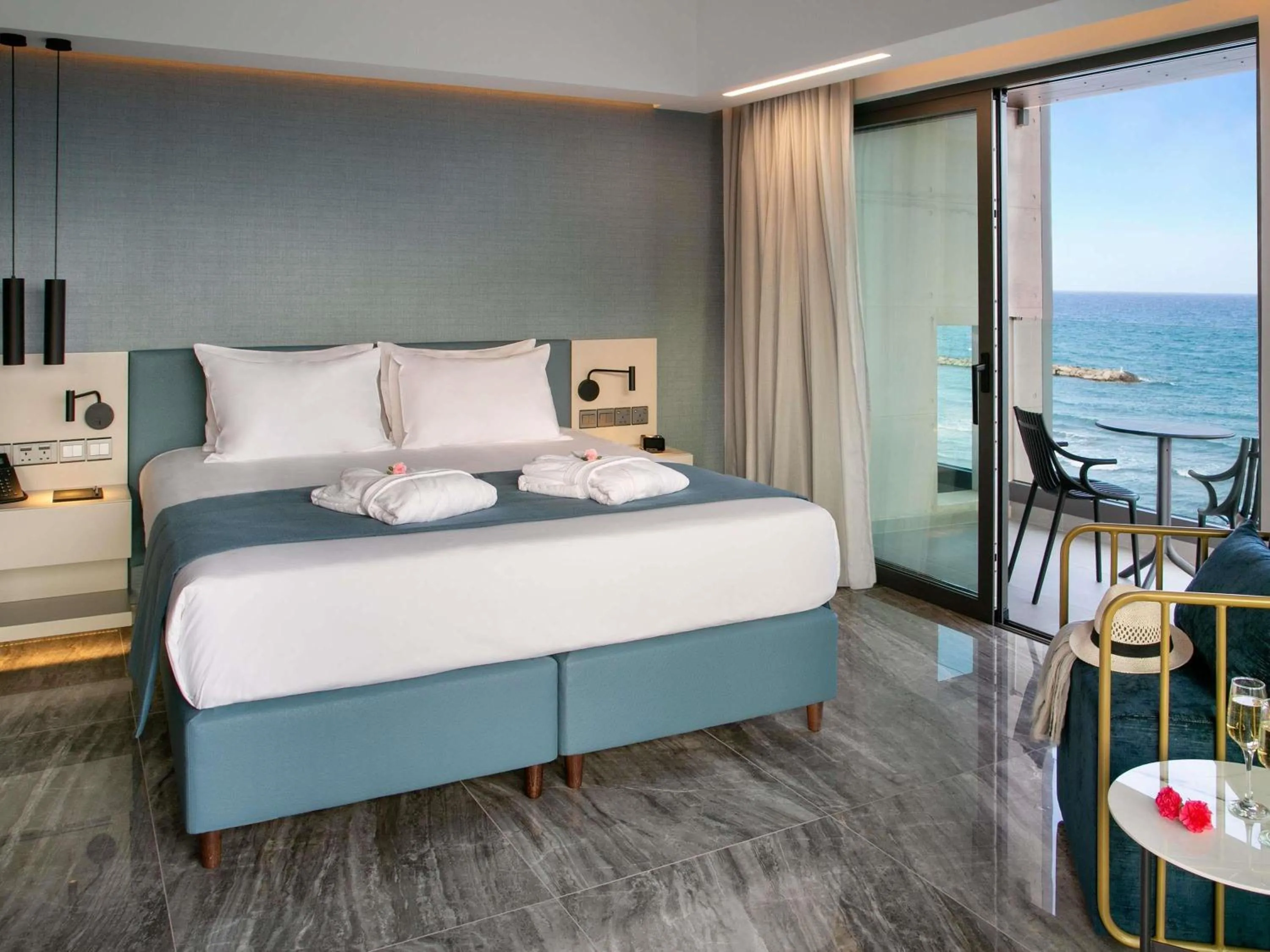 Photo of the whole room, Bed in Mercure Larnaca Beach Resort