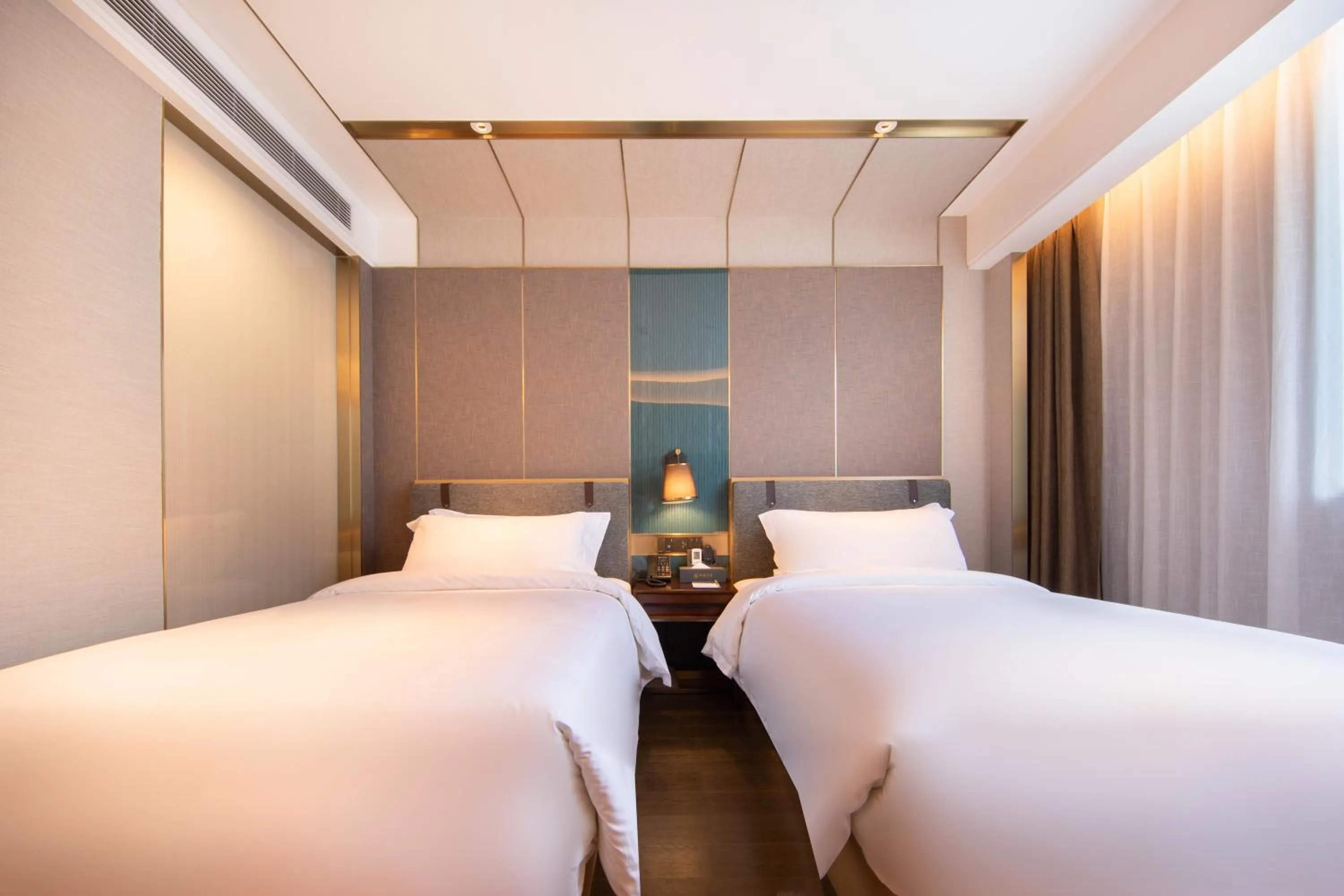Bed in Paco Hotel Guangzhou South Railway Station Panyu Changlong Branch