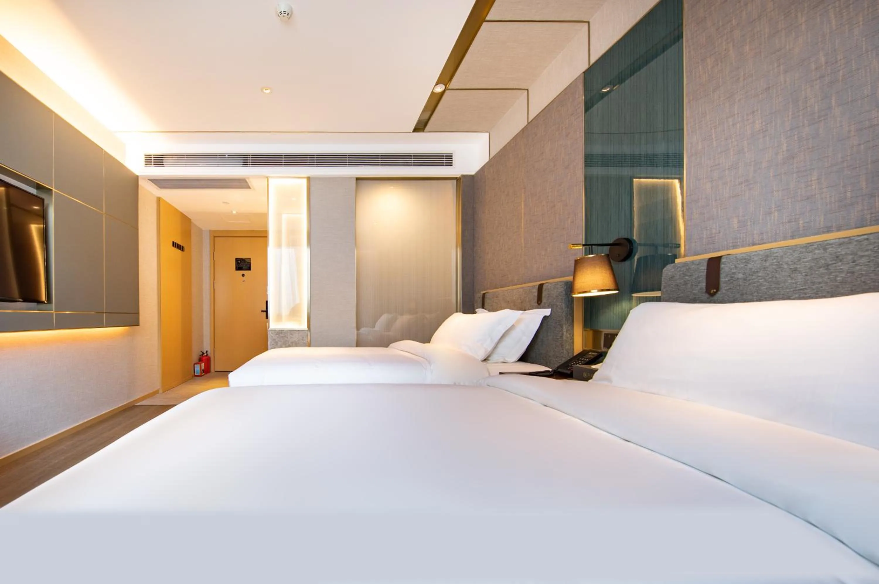 Bed in Paco Hotel Guangzhou South Railway Station Panyu Changlong Branch