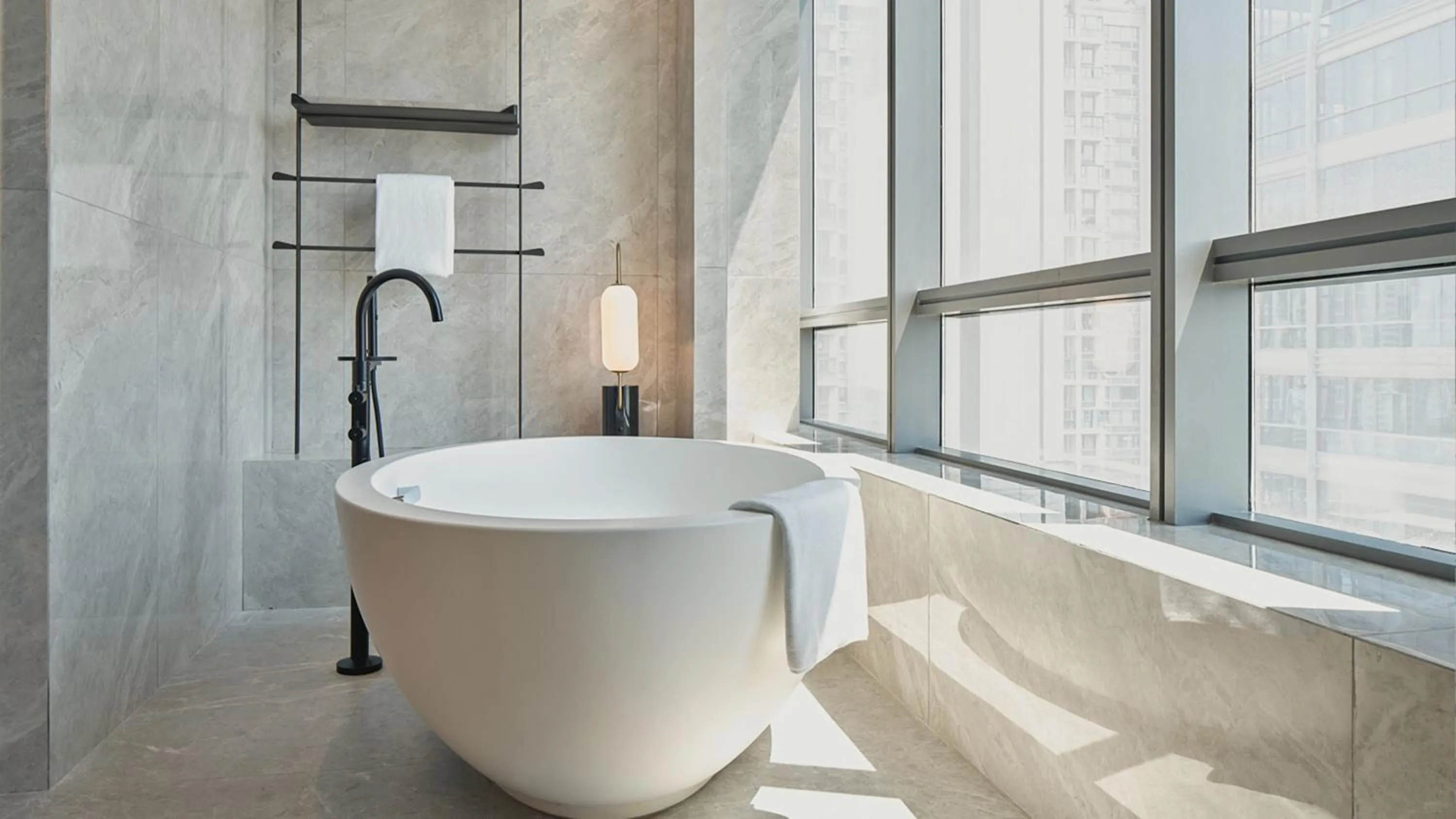 Bathroom in Crowne Plaza Hangzhou Riverside by IHG