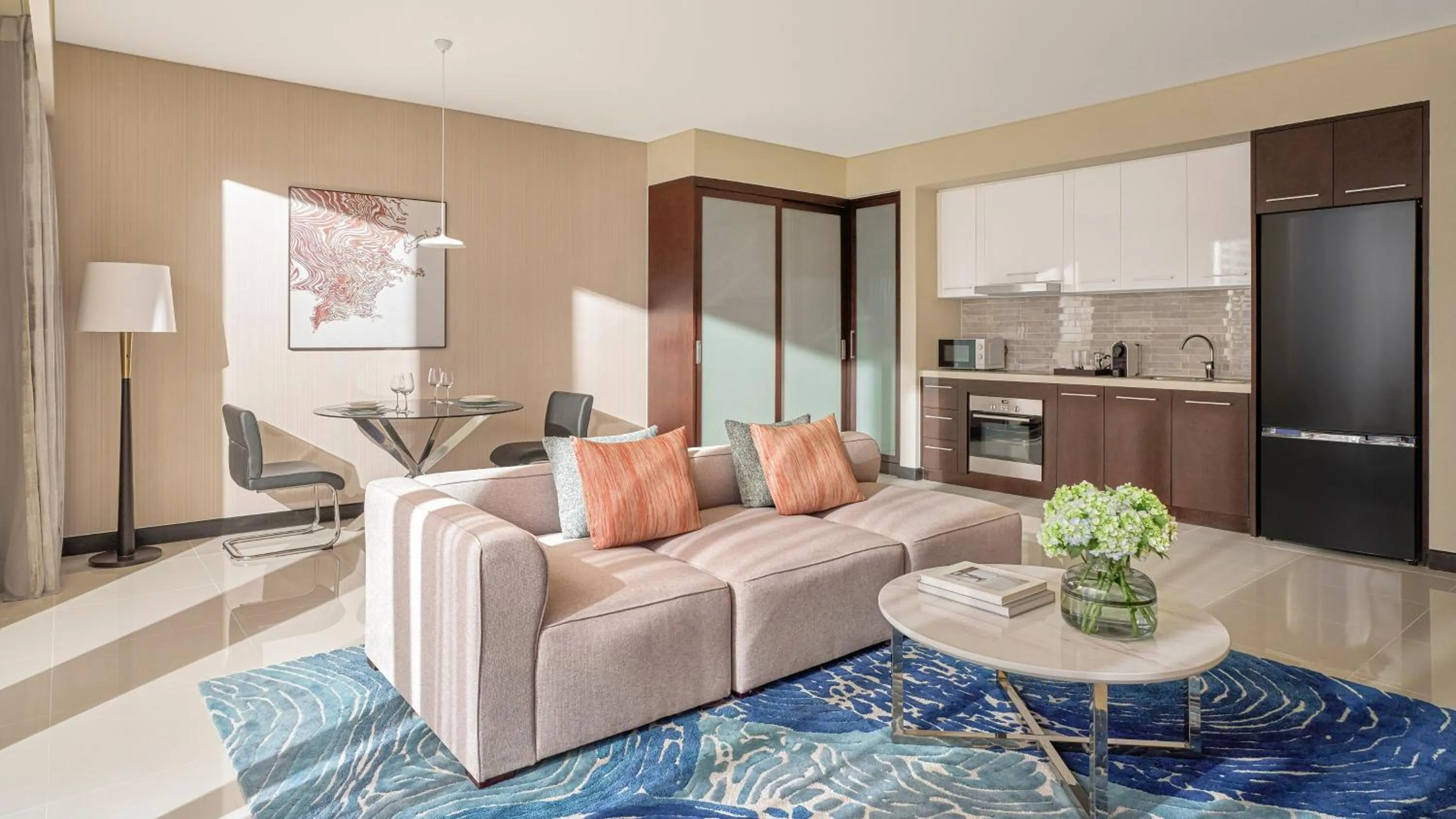 Living room in InterContinental Residences Nha Trang by IHG