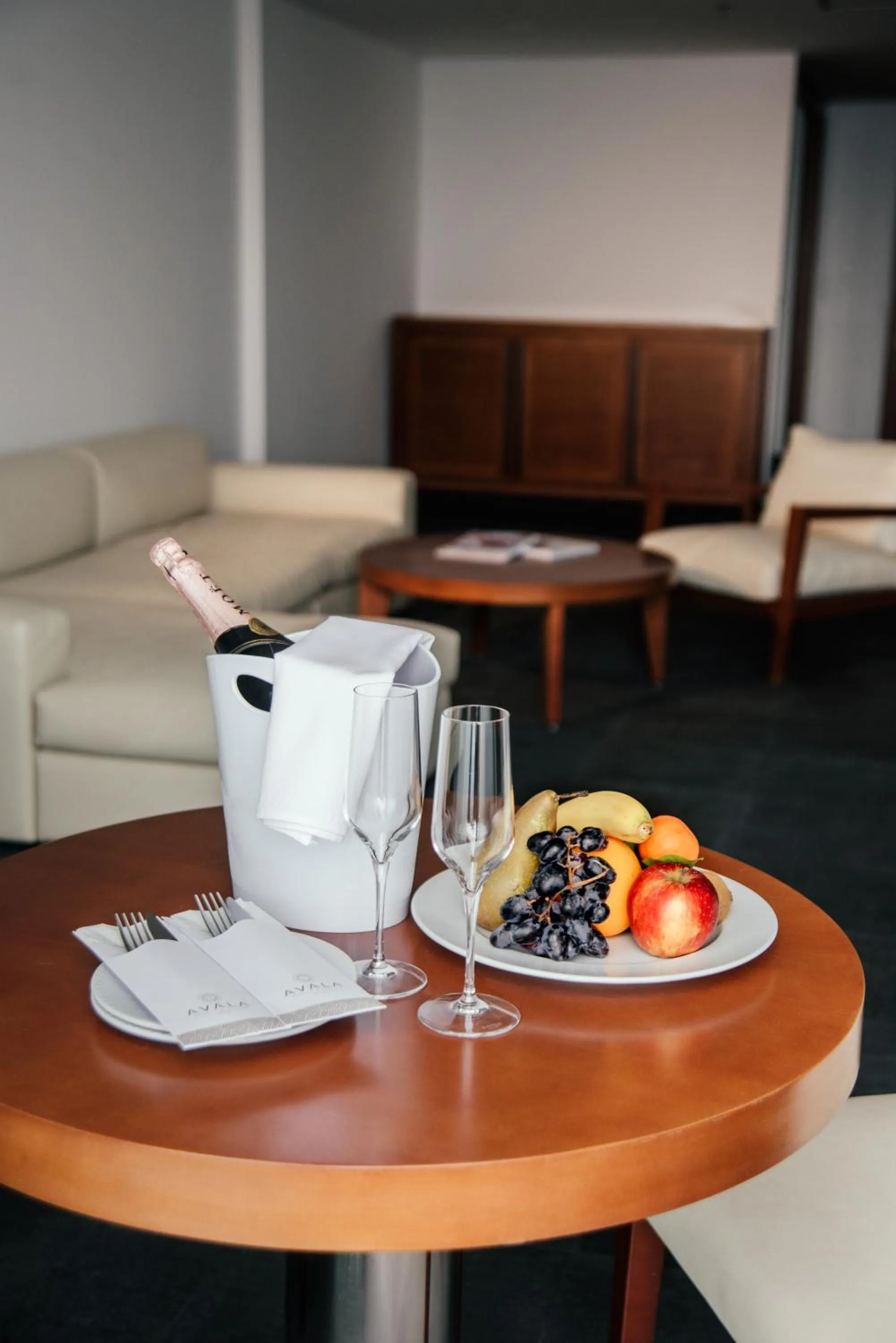 Seating area in Avala Resort & Villas