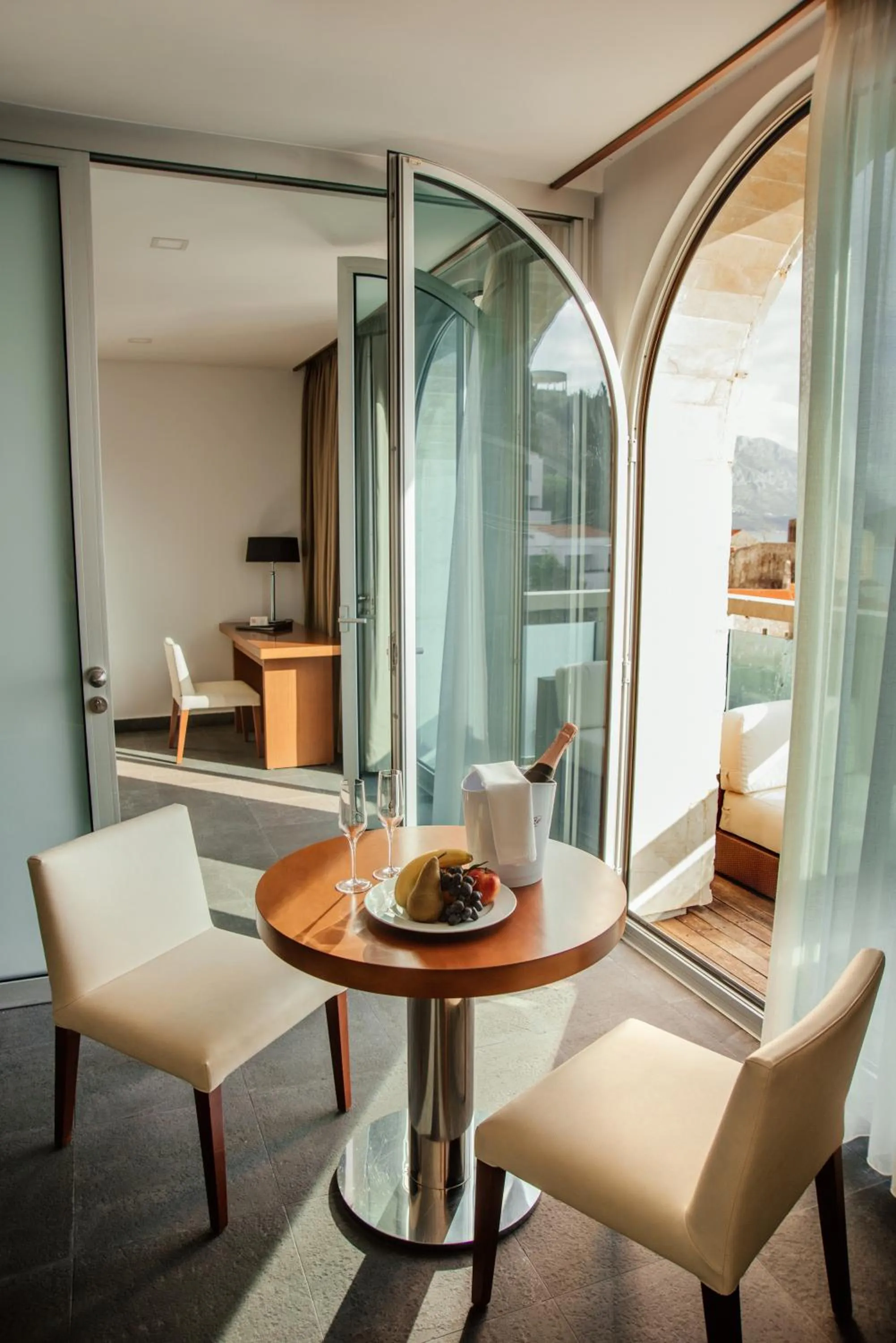 Seating area in Avala Resort & Villas