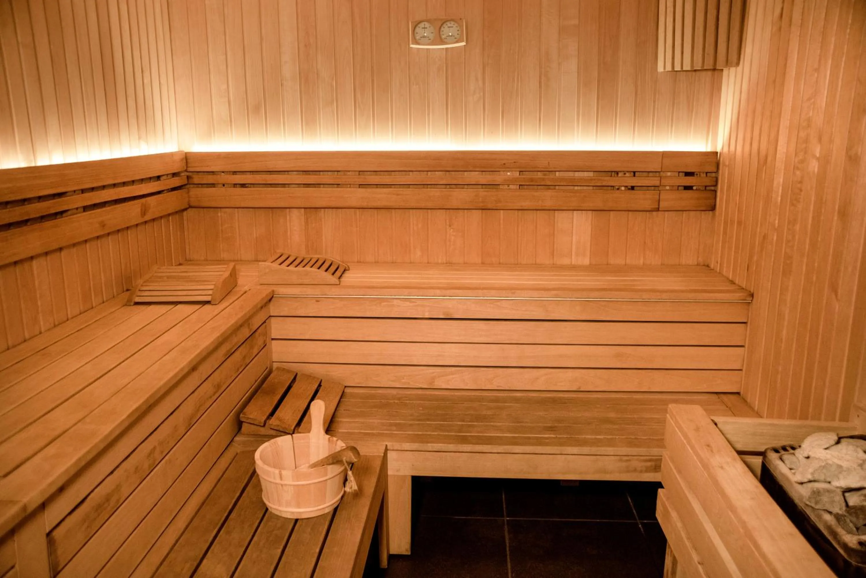 Sauna in Avala Resort & Villas