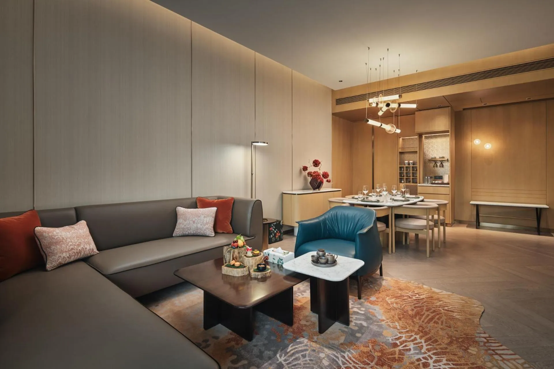 Living room in Hotel Indigo Hangzhou Tianmushan