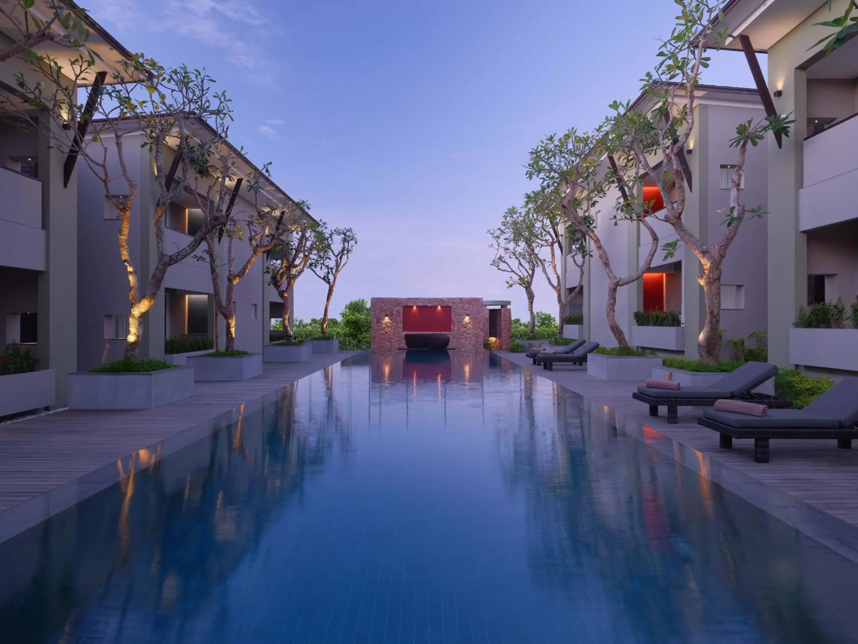 Property building in Chesa Canggu Property building in Chesa Canggu