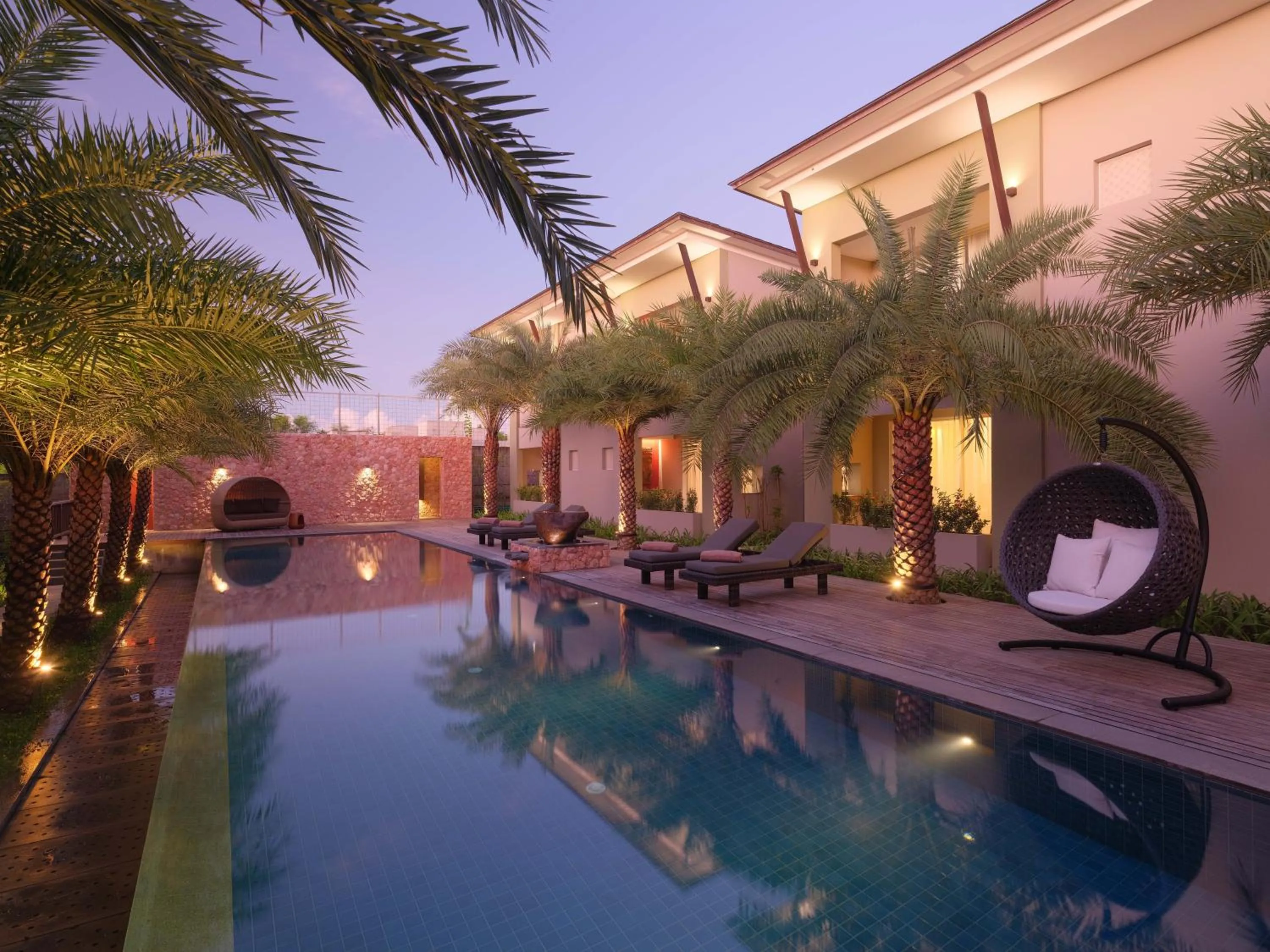 Swimming pool in Chesa Canggu