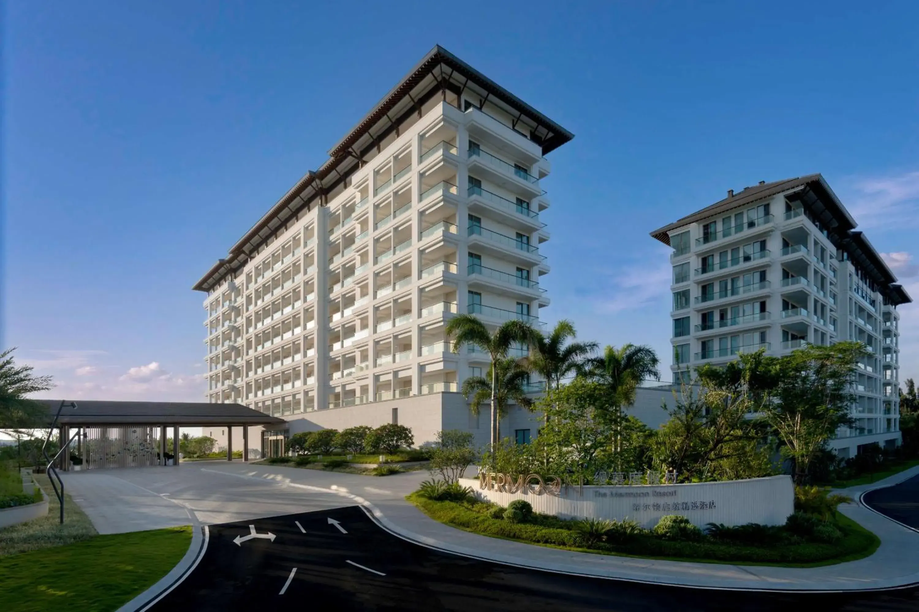 Property building in The Mermoon Resort Hainan Tufu Bay, Tapestry By Hilton Property building in The Mermoon Resort Hainan Tufu Bay, Tapestry By Hilton