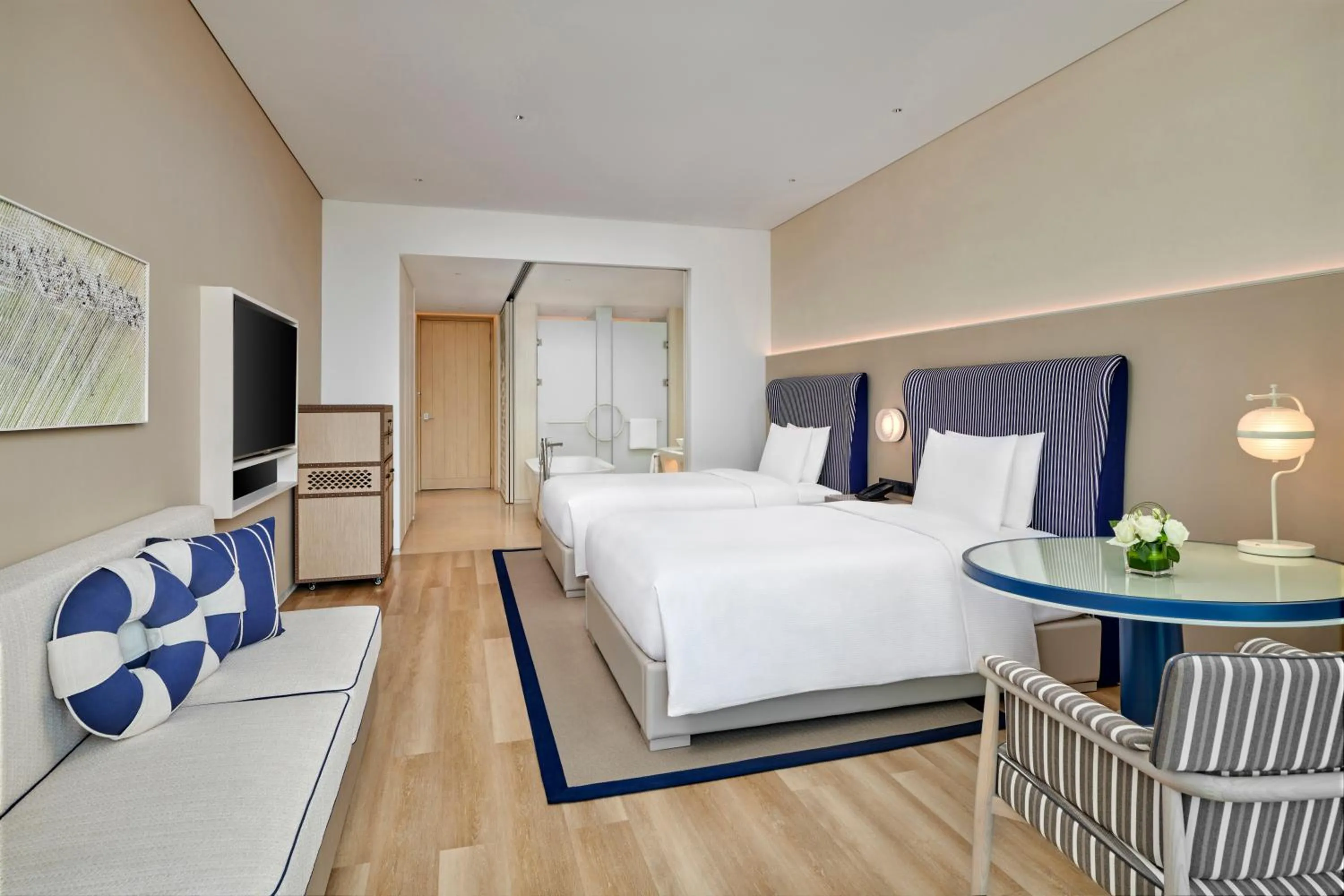 Property building, Bed in The Mermoon Resort Hainan Tufu Bay, Tapestry By Hilton