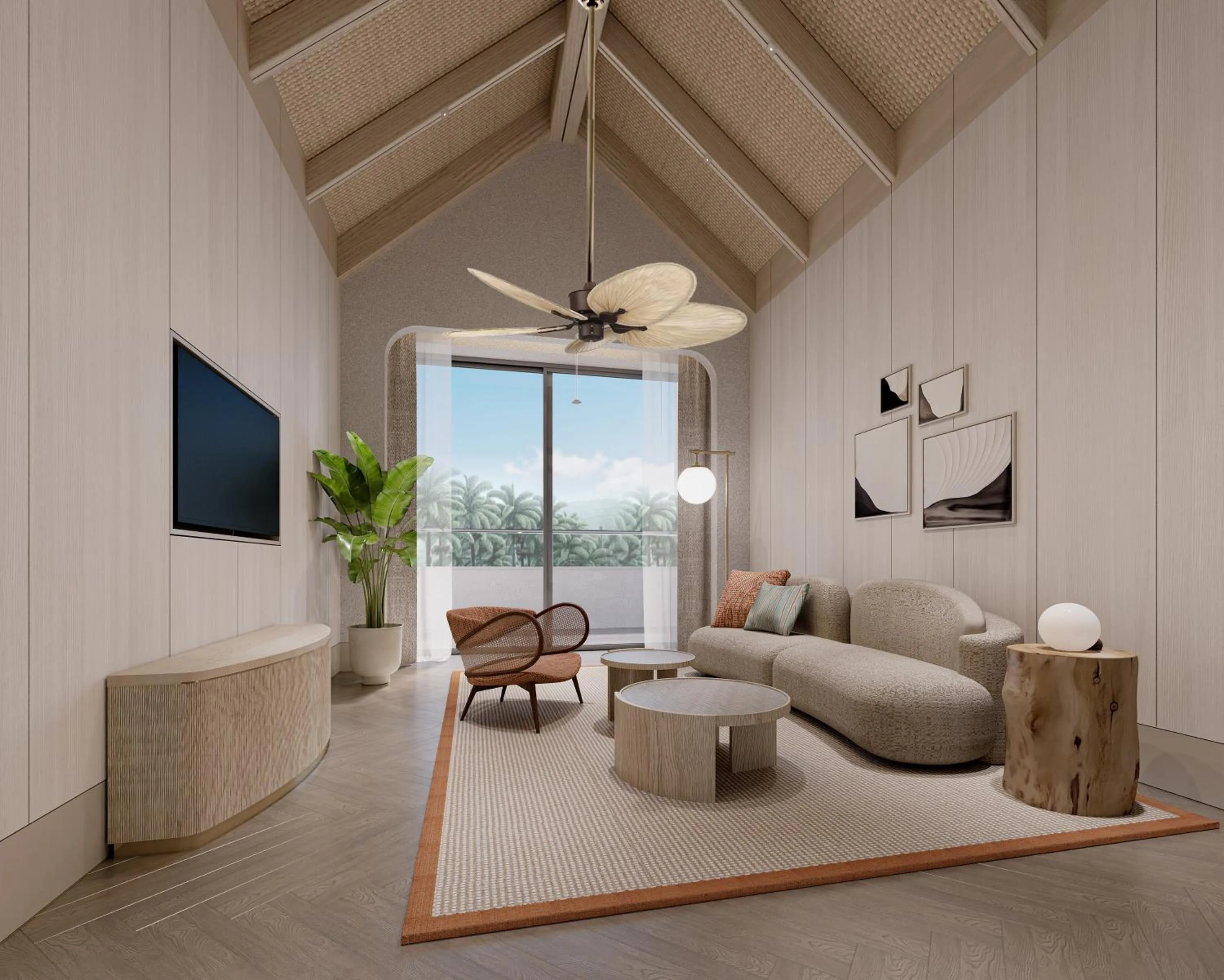 Property building in The Mermoon Resort Hainan Tufu Bay, Tapestry By Hilton