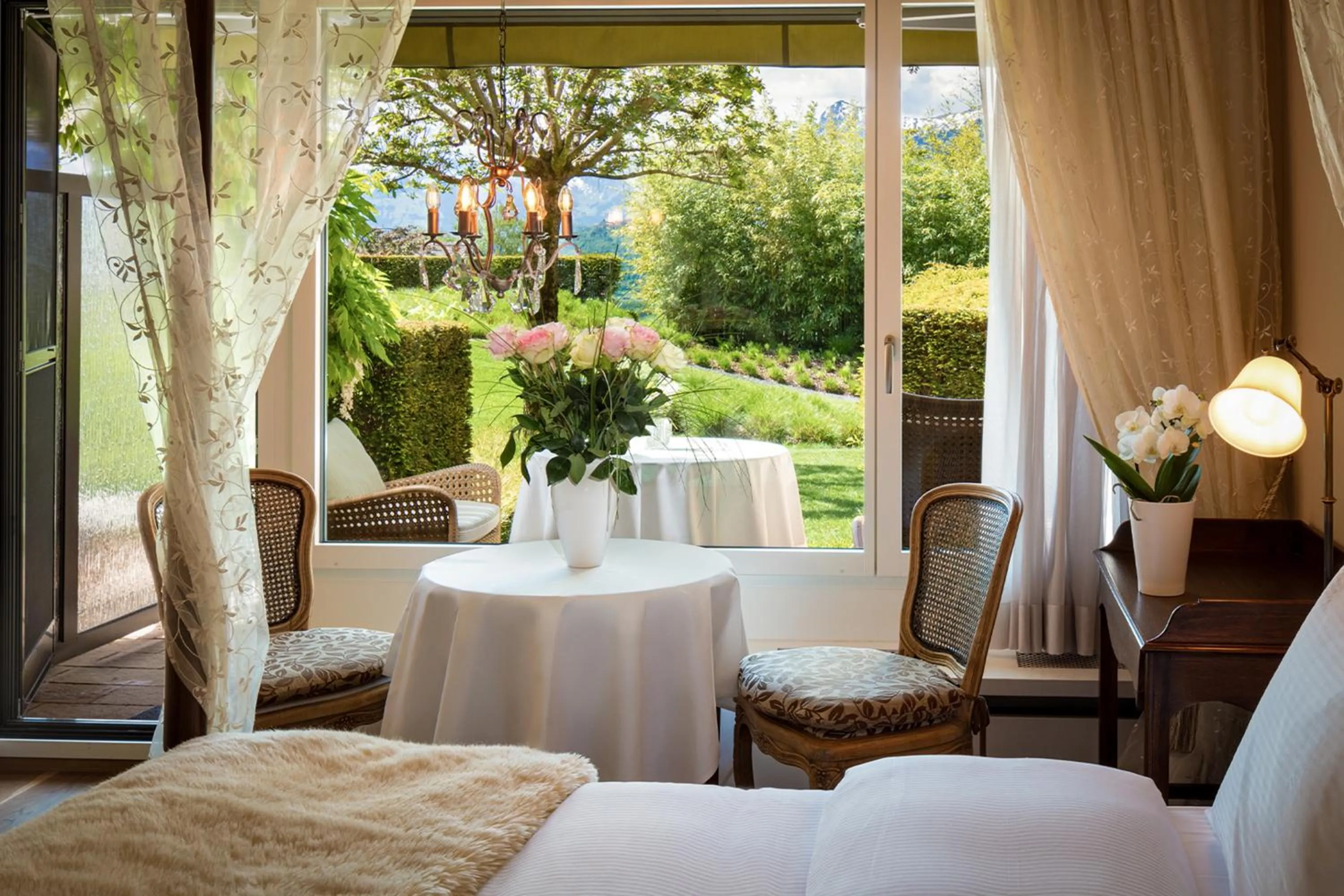 Staff, Bed in Park Hotel Sonnenhof - Relais & Châteaux