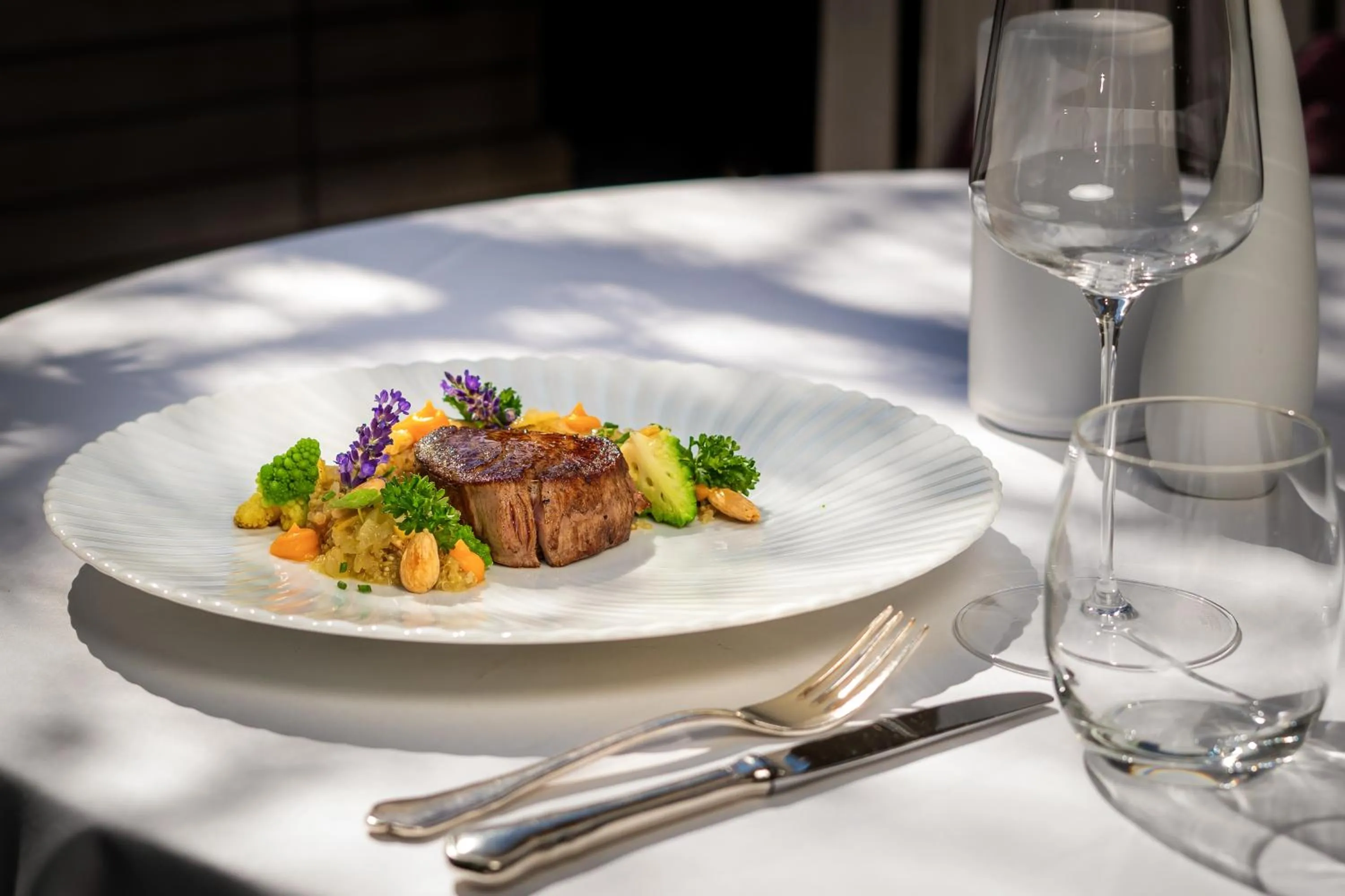 Food close-up in Park Hotel Sonnenhof - Relais & Châteaux