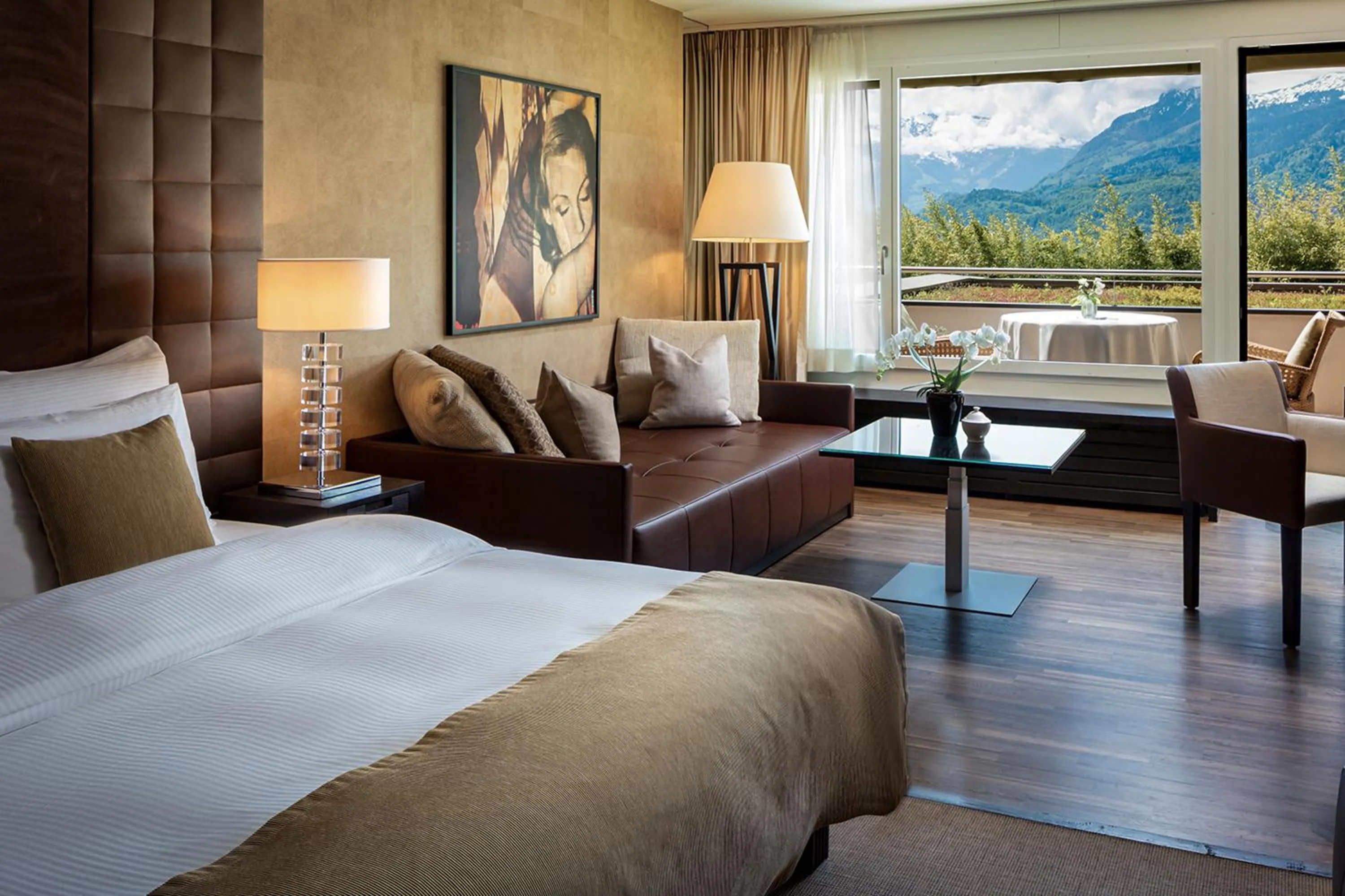 Staff, Bed in Park Hotel Sonnenhof - Relais & Châteaux