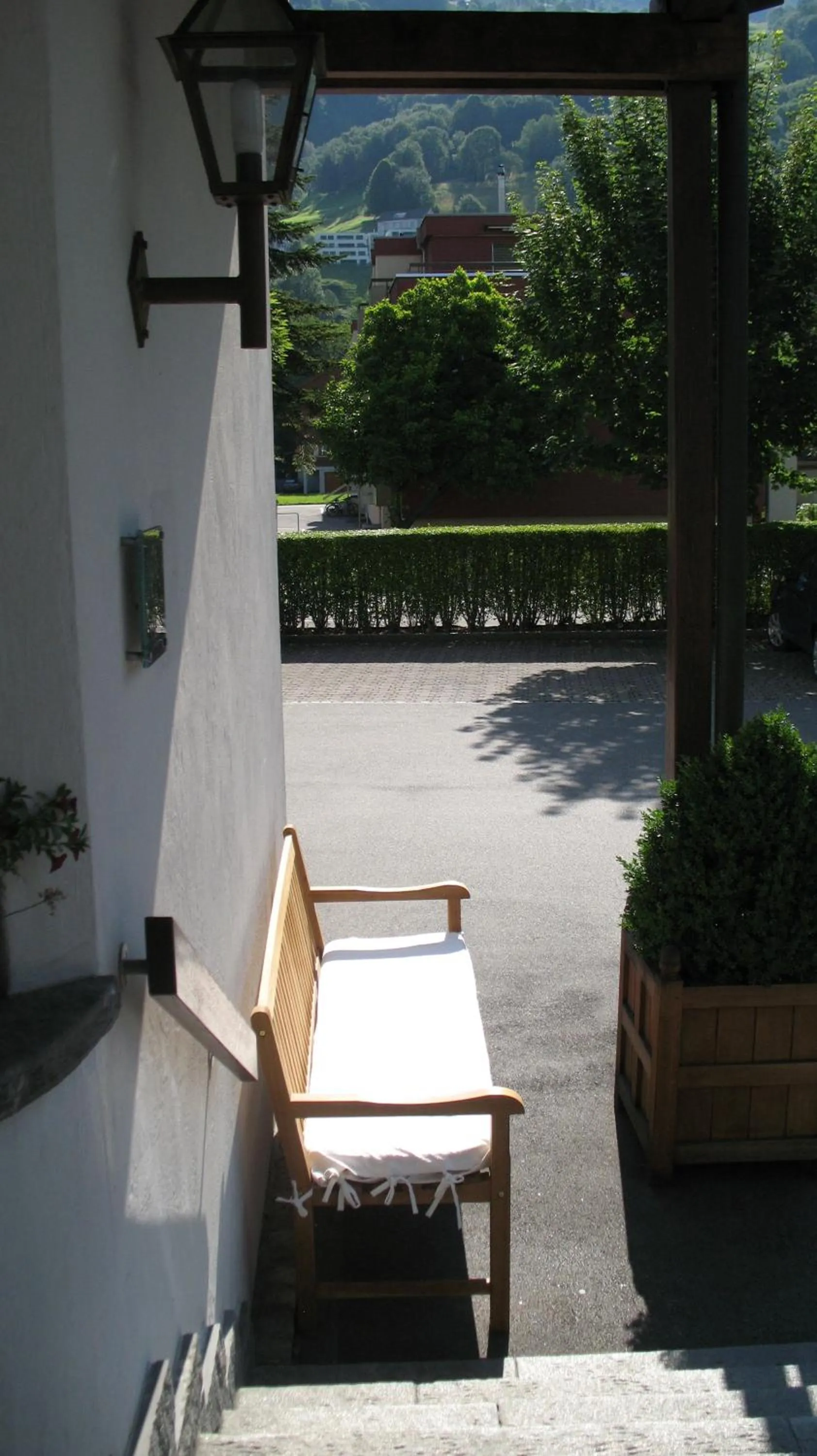Garden in Hotel Schatzmann