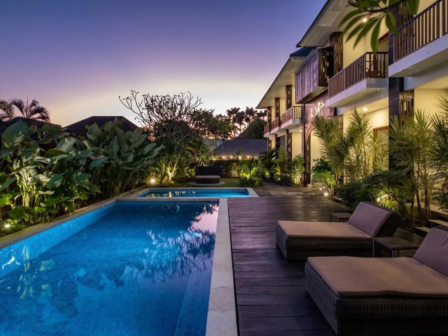 Swimming pool in Cove Tevana Swimming pool in Cove Tevana