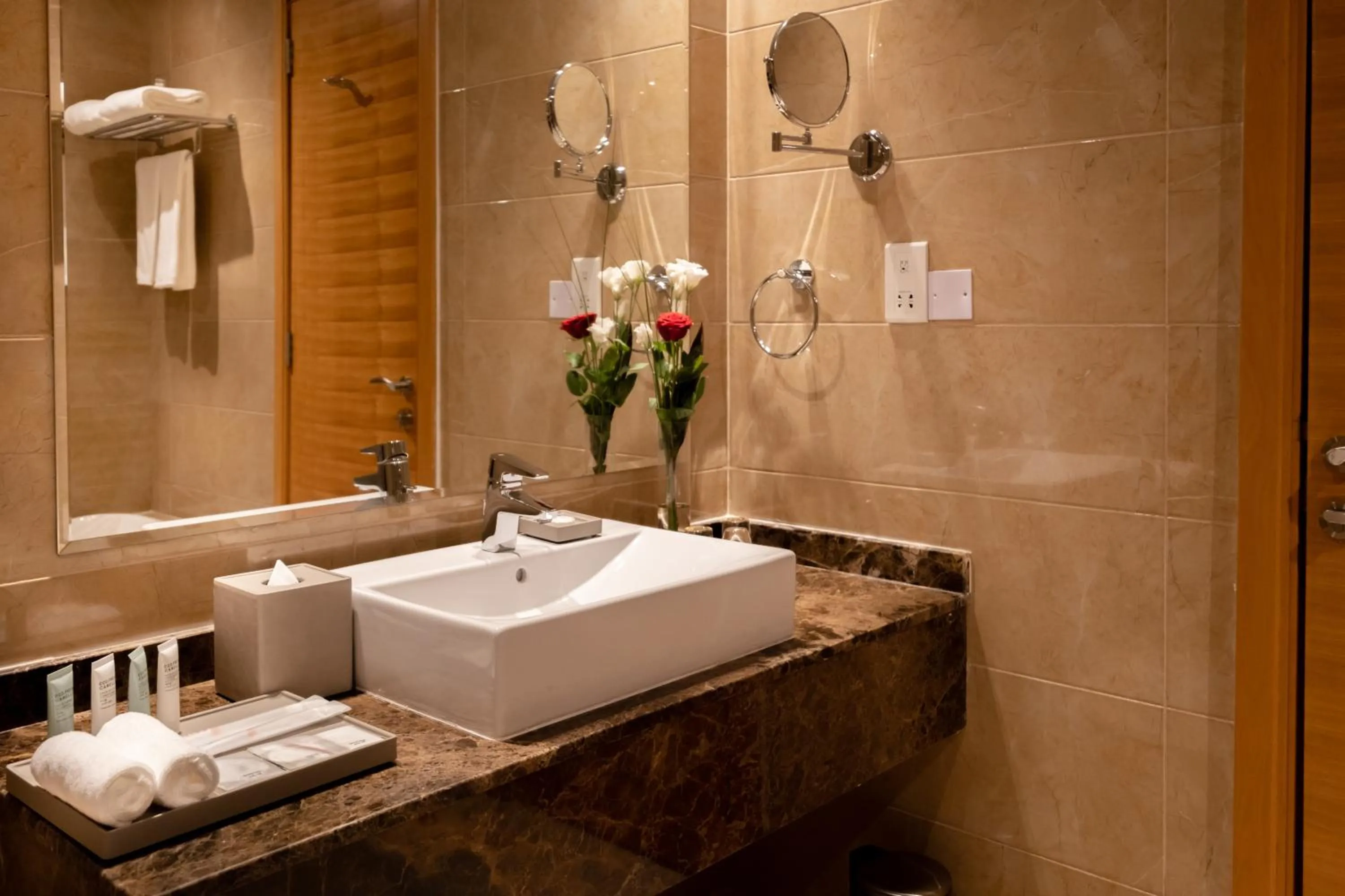 towels in Peony Hotel