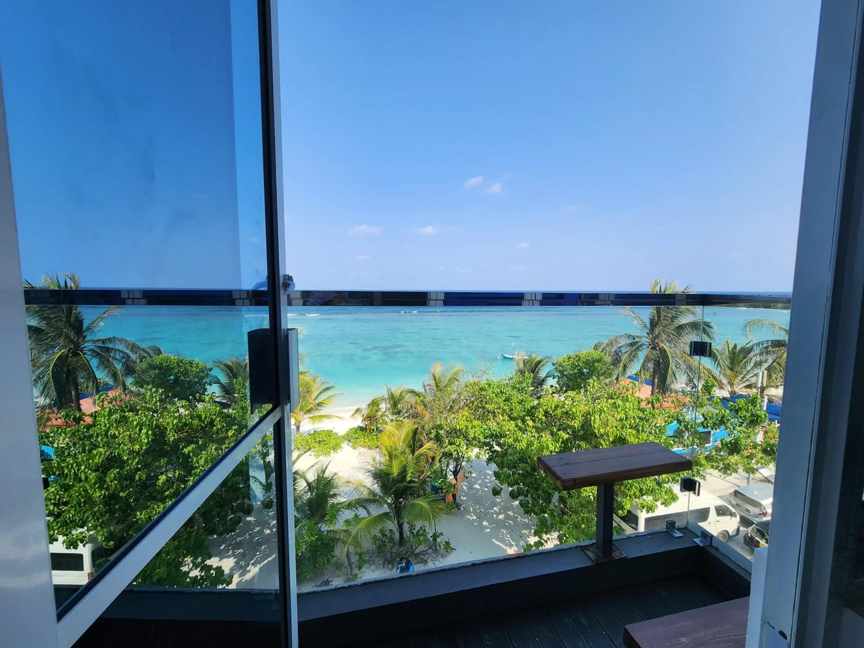 Deluxe Double Room with Balcony and Sea View - single occupancy in The Hive Beach Deluxe Double Room with Balcony and Sea View - single occupancy in The Hive Beach