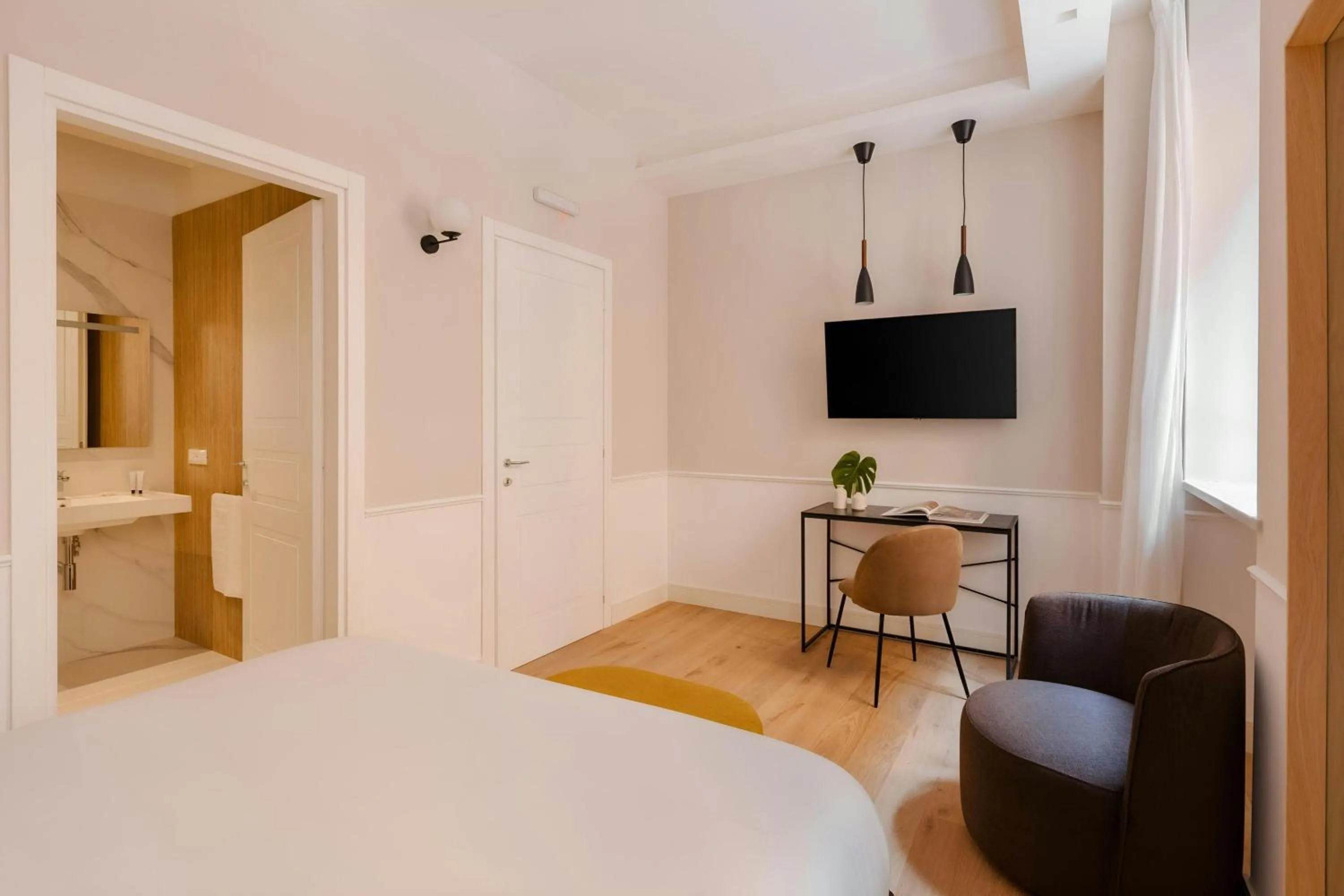 Bedroom, Bed in Sonder by Marriott Bonvoy Antinoo Apartments Piazza del Parlamento