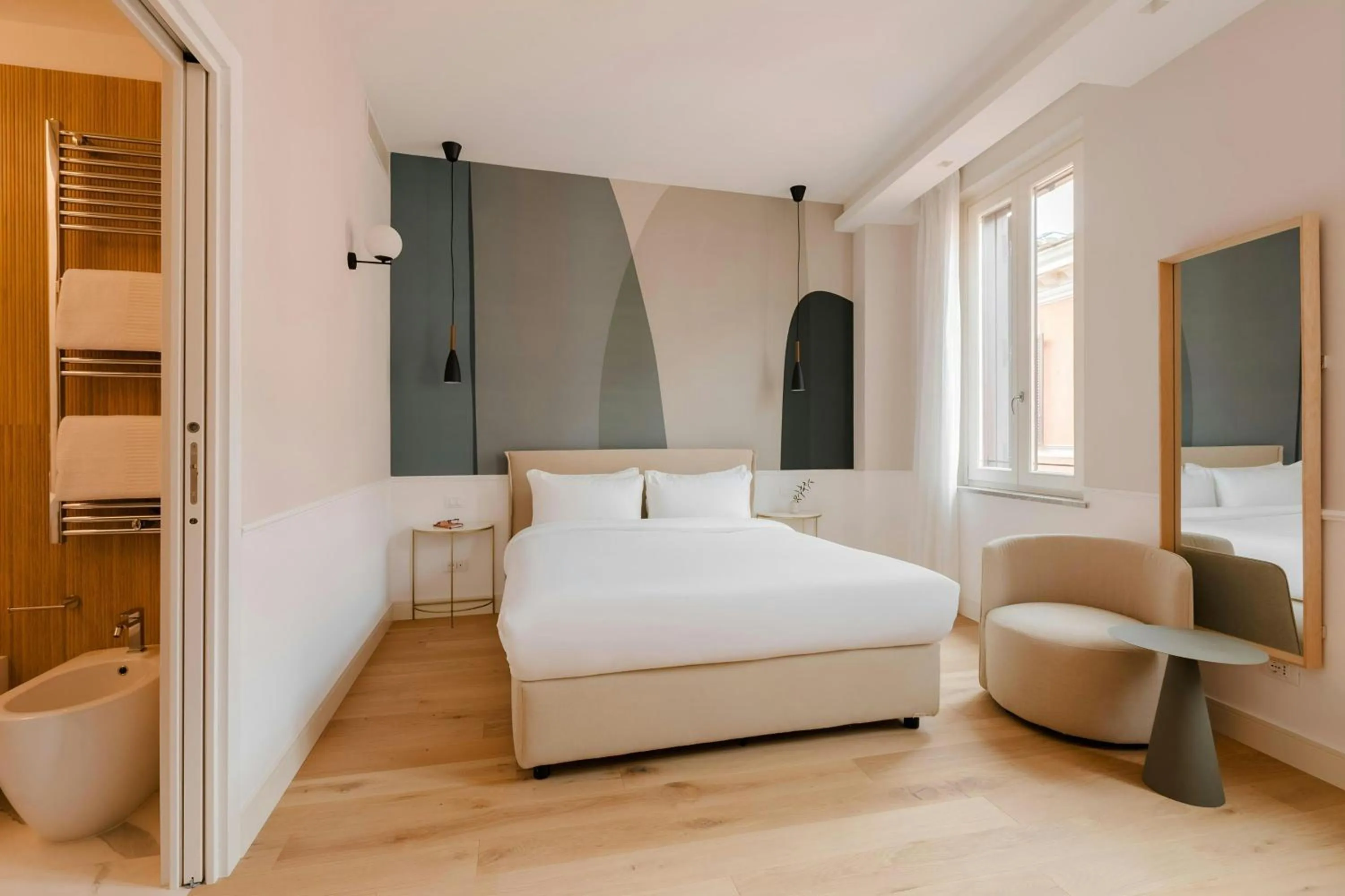 Bedroom, Bed in Sonder by Marriott Bonvoy Antinoo Apartments Piazza del Parlamento