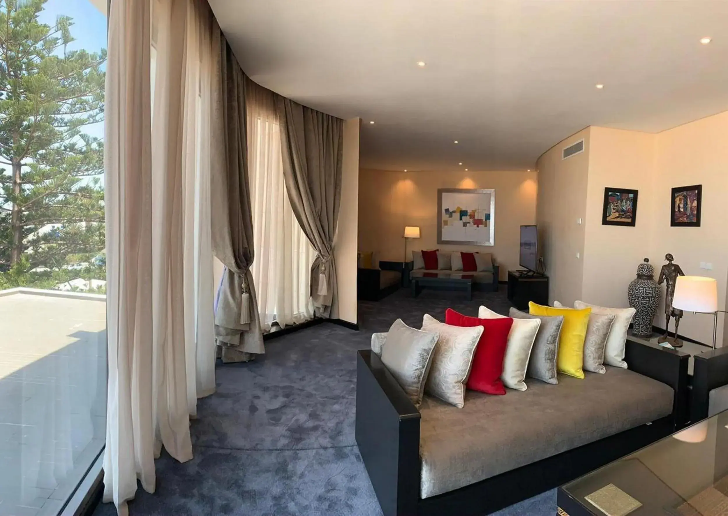 Living room in Atlas Essaouira Riad Resort Living room in Atlas Essaouira Riad Resort