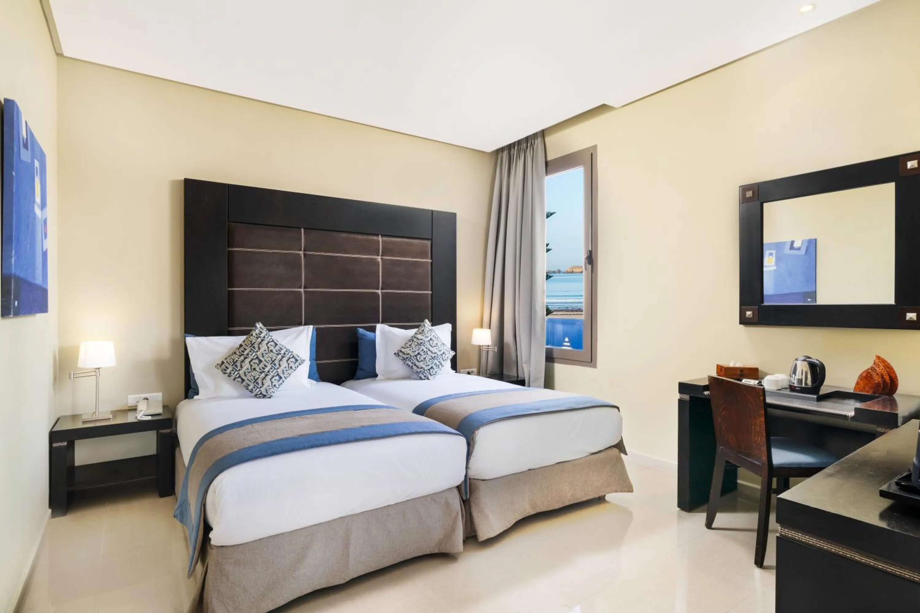 Bed in Atlas Essaouira Riad Resort