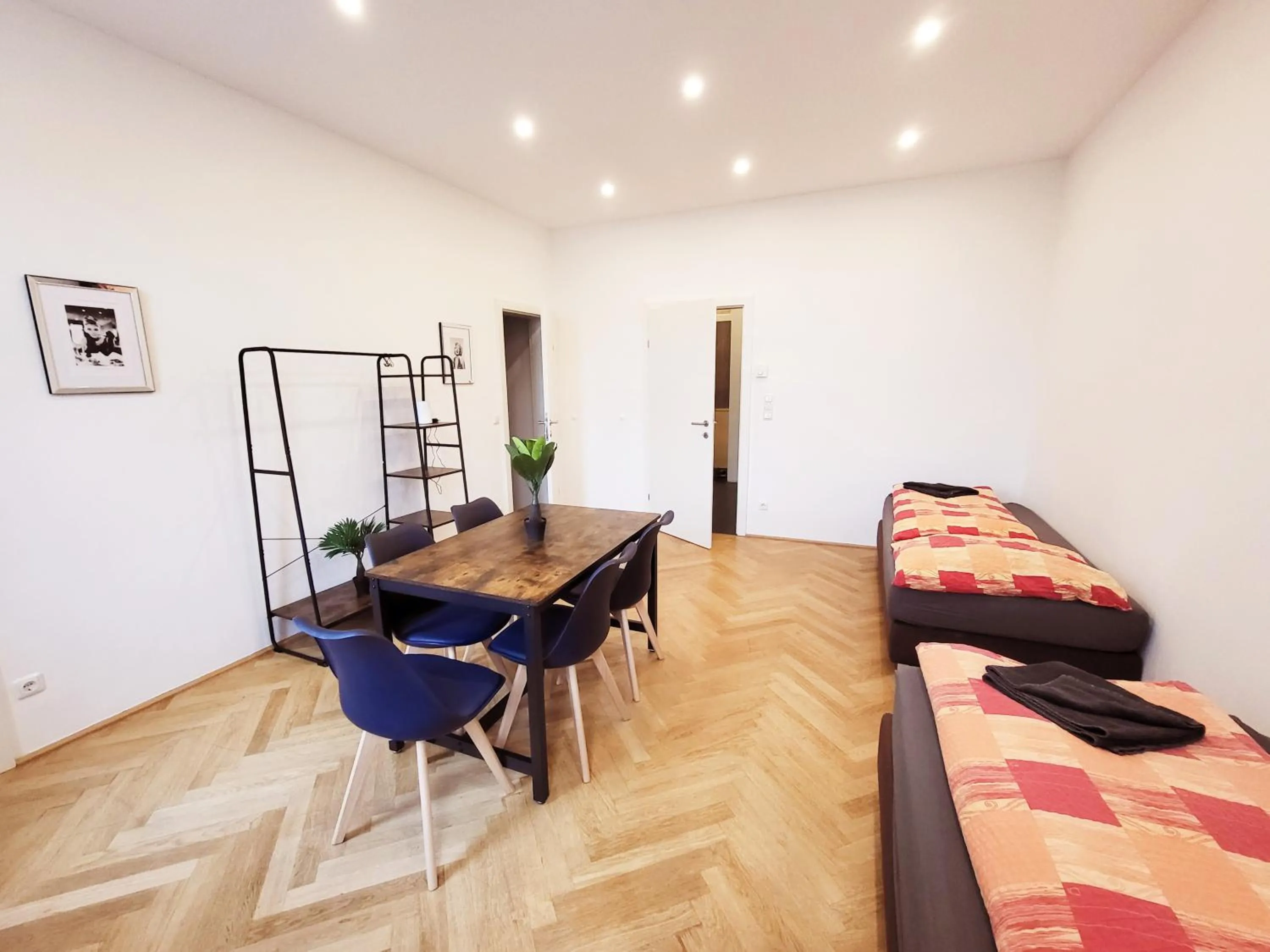 Bed in Donaufelder City Apartment
