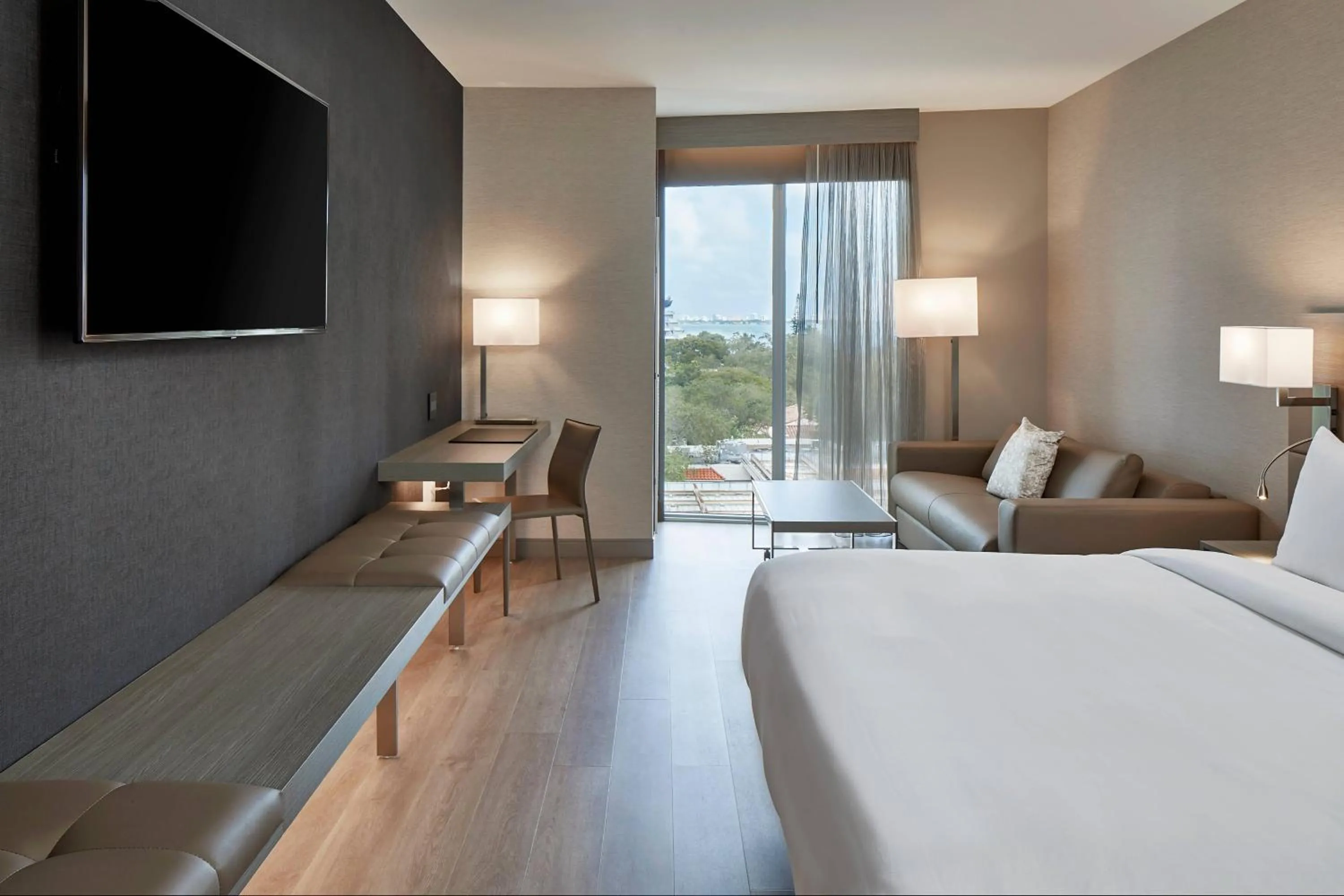 Photo of the whole room, Bed in AC Hotel Miami Wynwood