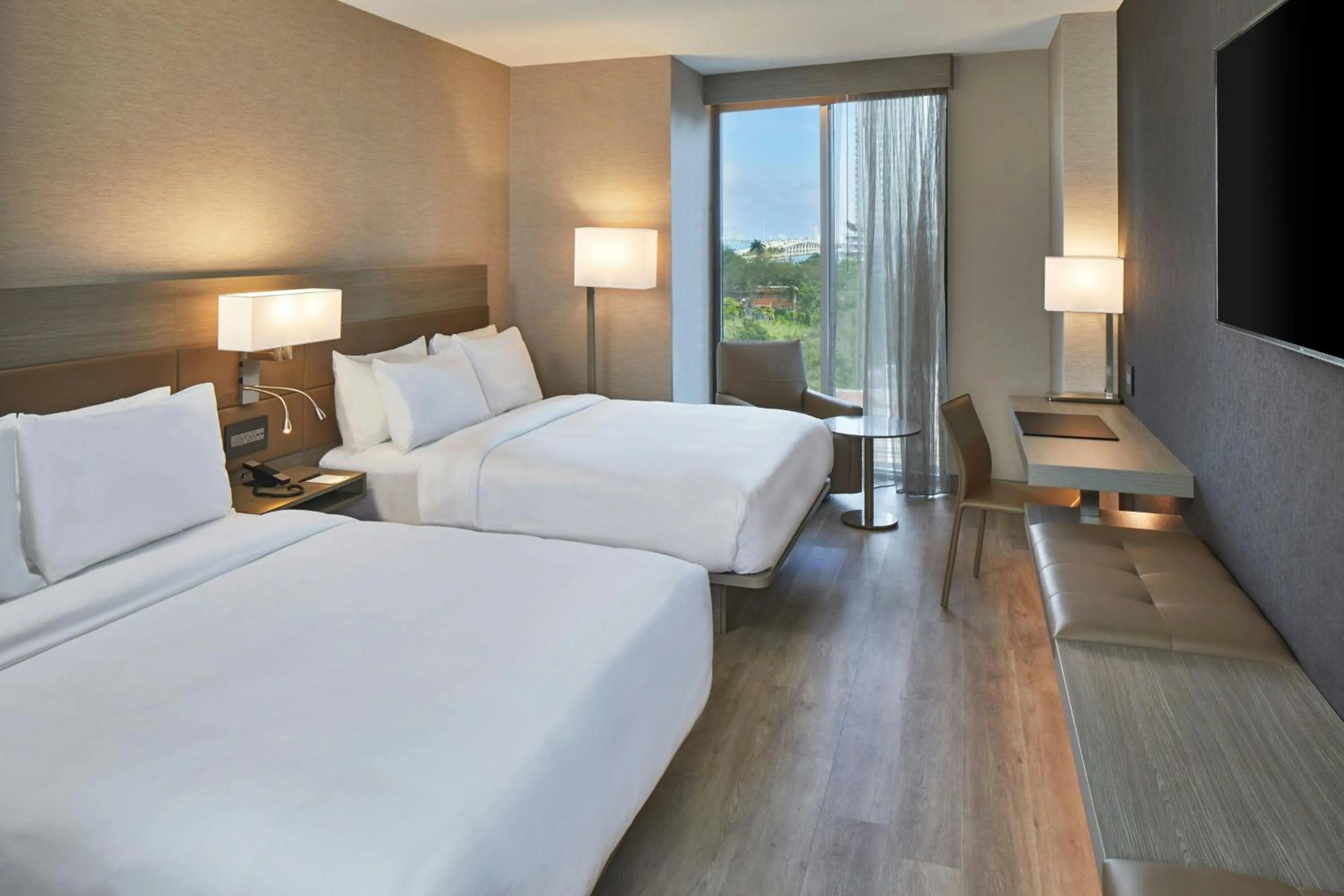 Photo of the whole room, Bed in AC Hotel Miami Wynwood