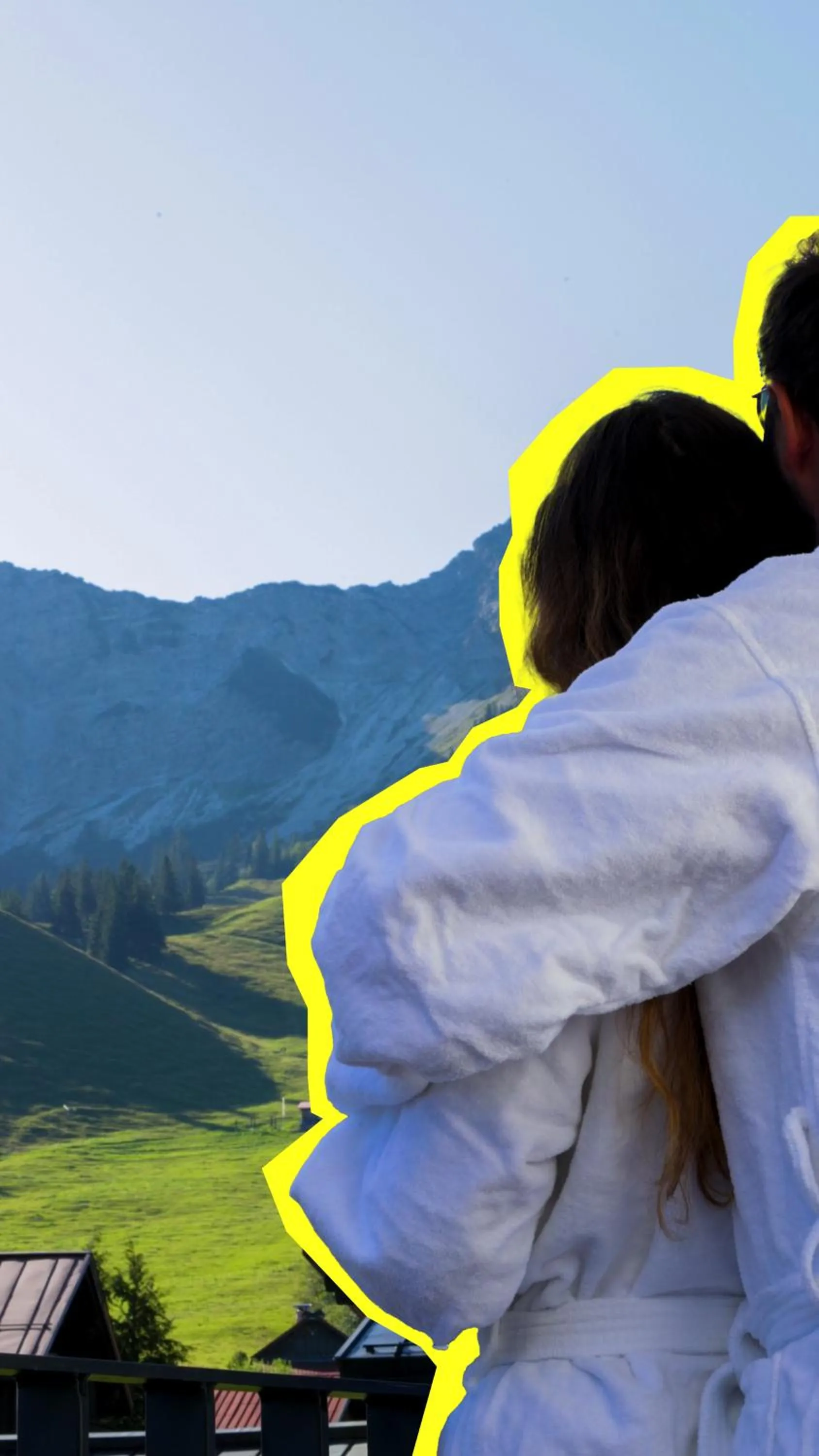 View (from property/room) in BergBuddies - Übernachtung inklusive kostenlosen Bergbahntickets und vielem mehr