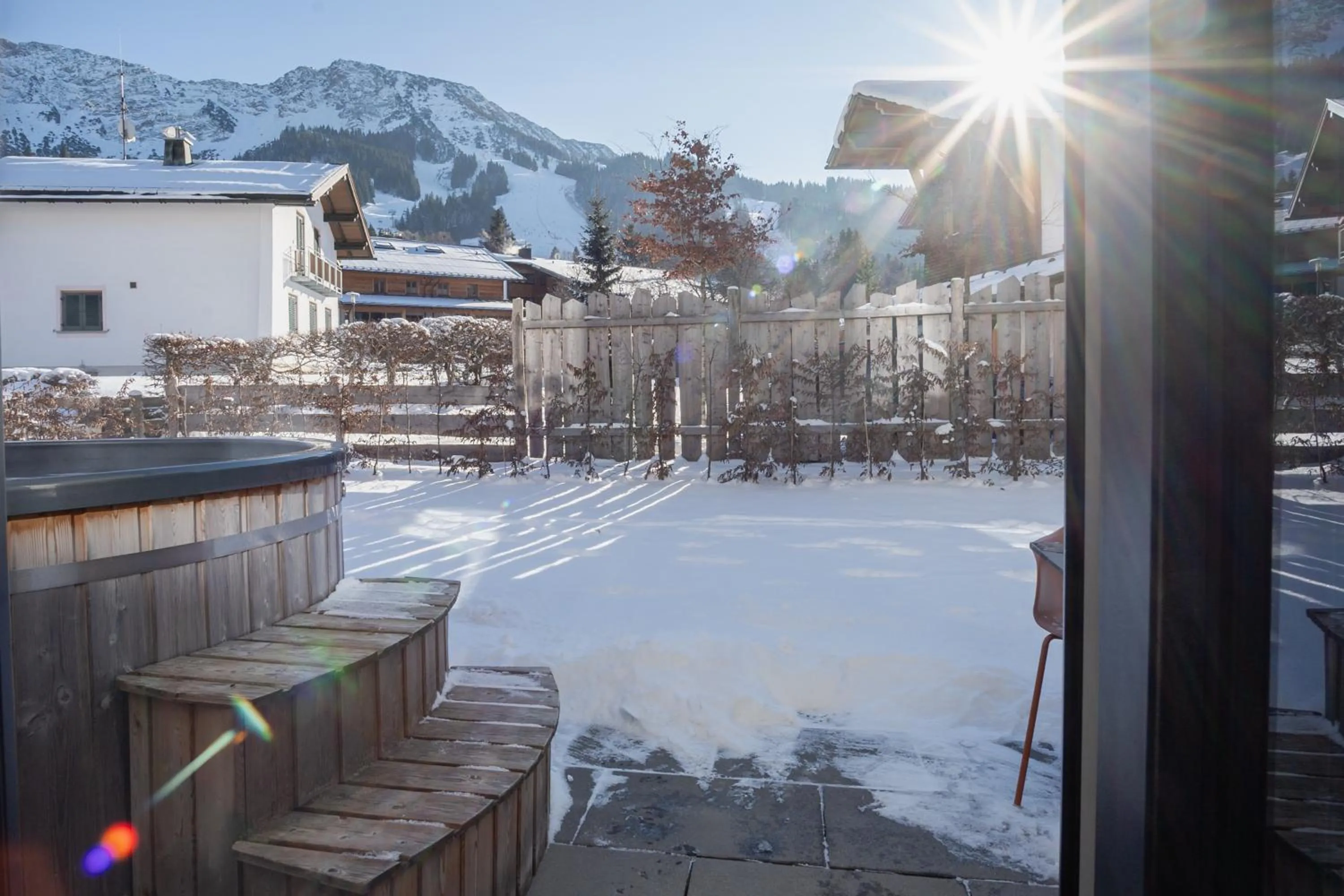 Hot Tub in BergBuddies Oberjoch