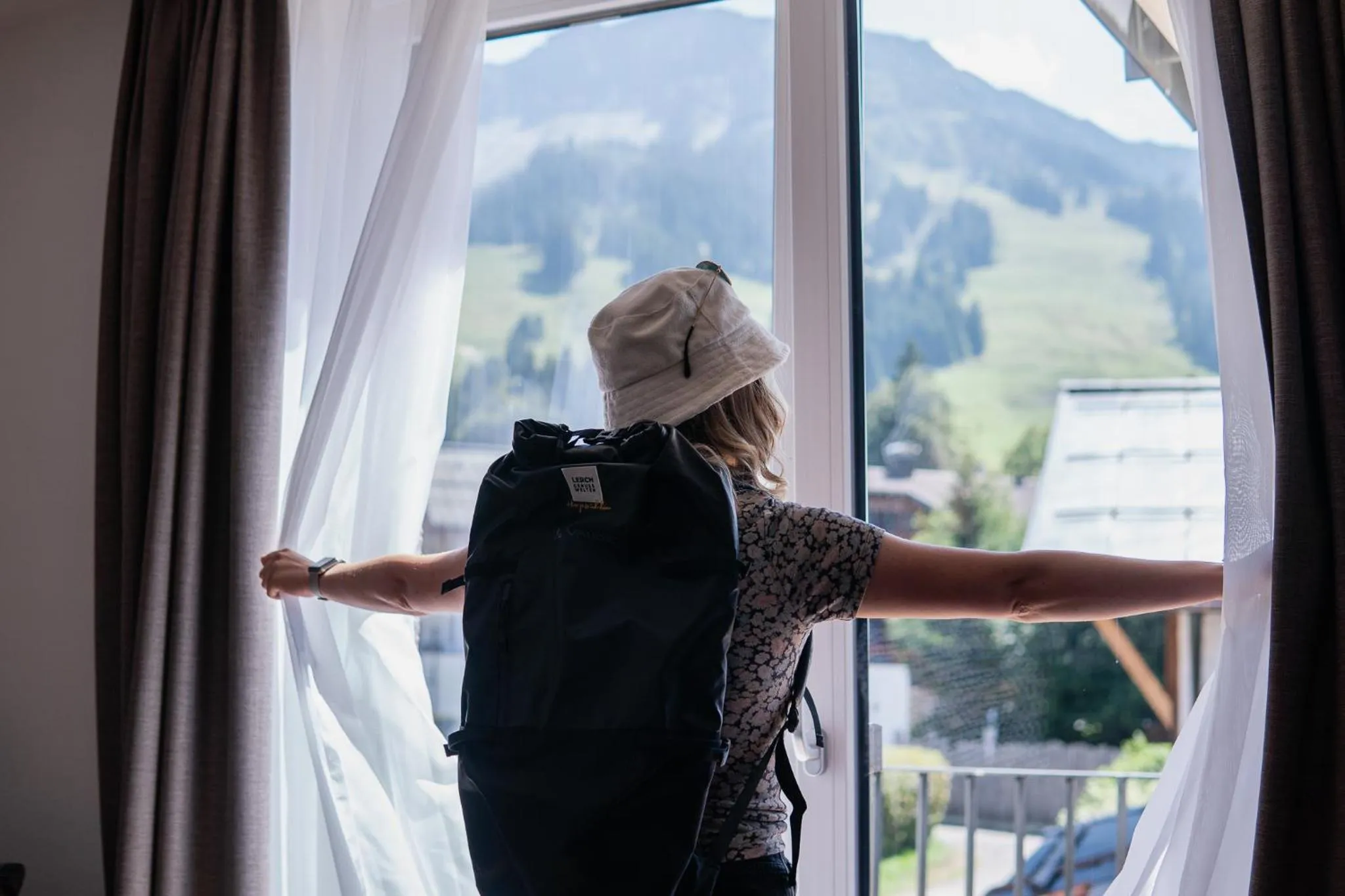 View (from property/room) in BergBuddies - Übernachtung inklusive kostenlosen Bergbahntickets und vielem mehr