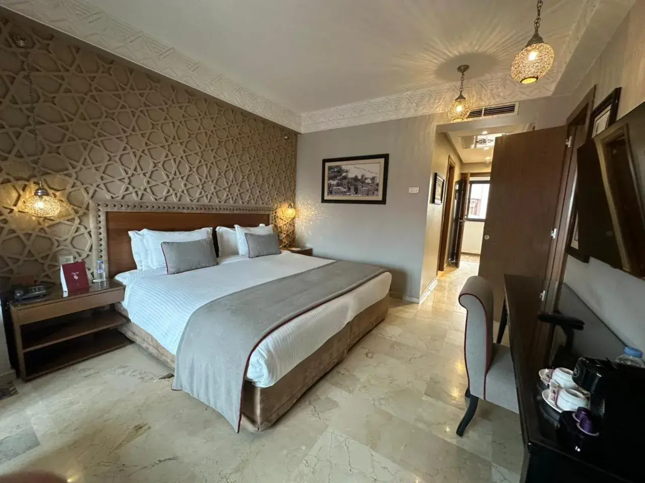 Photo of the whole room, Bed in Hivernage Marrakech Photo of the whole room, Bed in Hivernage Marrakech