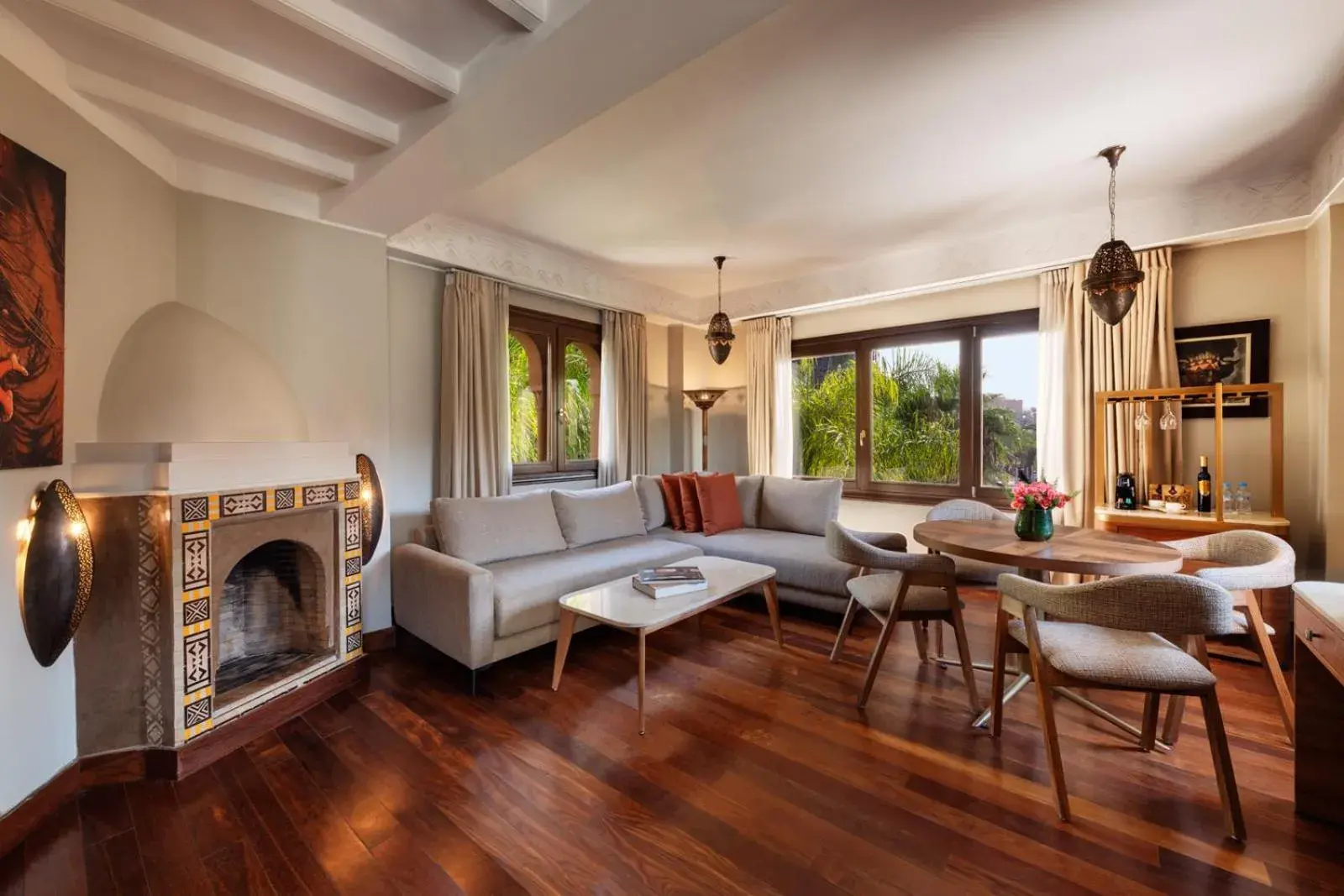 Living room in Hivernage Marrakech Living room in Hivernage Marrakech