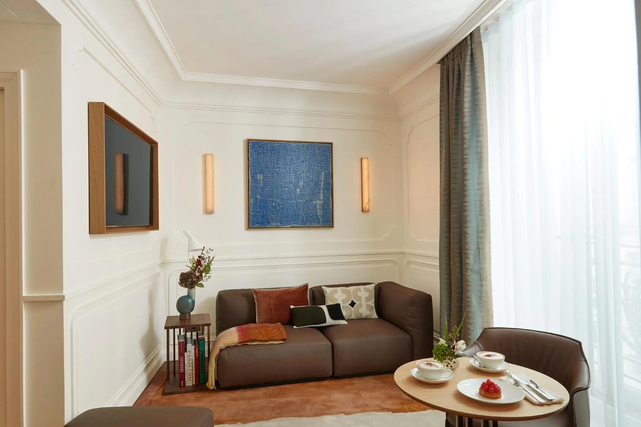 Seating area in Villa-des-Prés