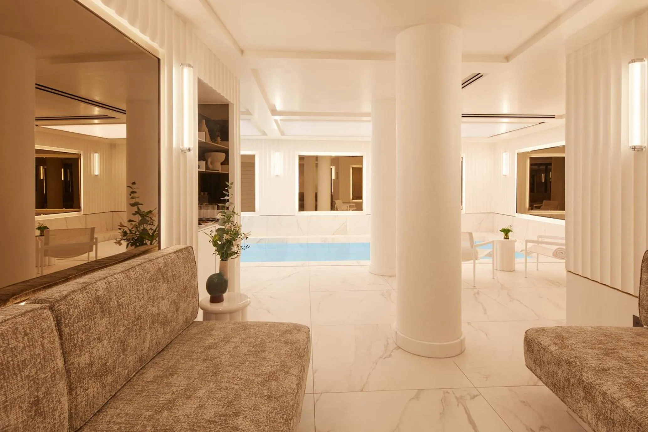 Spa and wellness centre/facilities in Villa-des-Prés