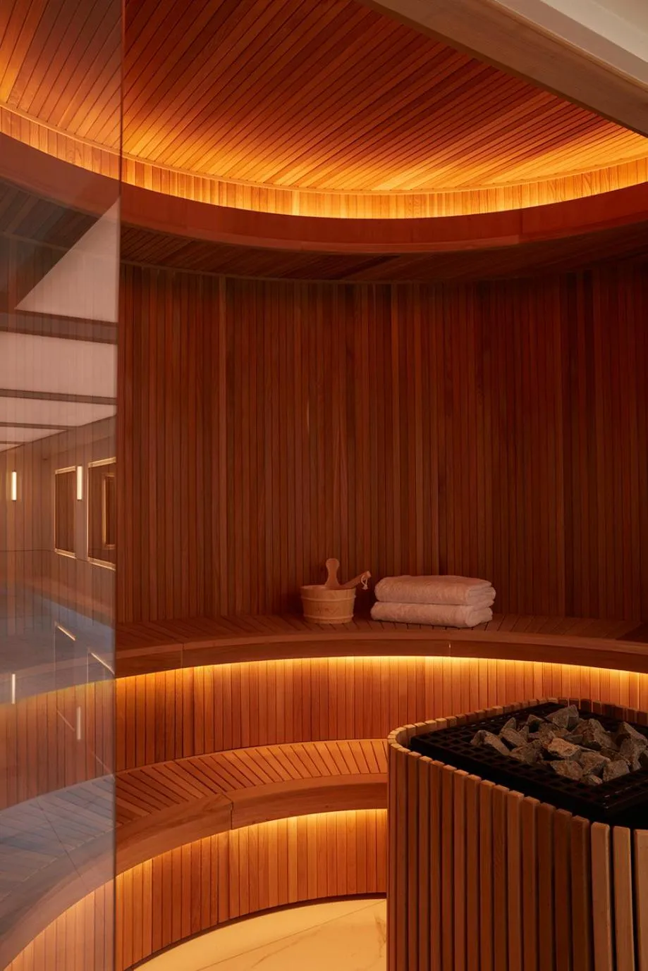 Sauna in Villa-des-Prés