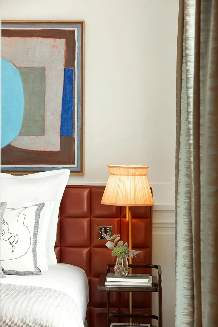 Bedroom, Bed in Villa-des-Prés