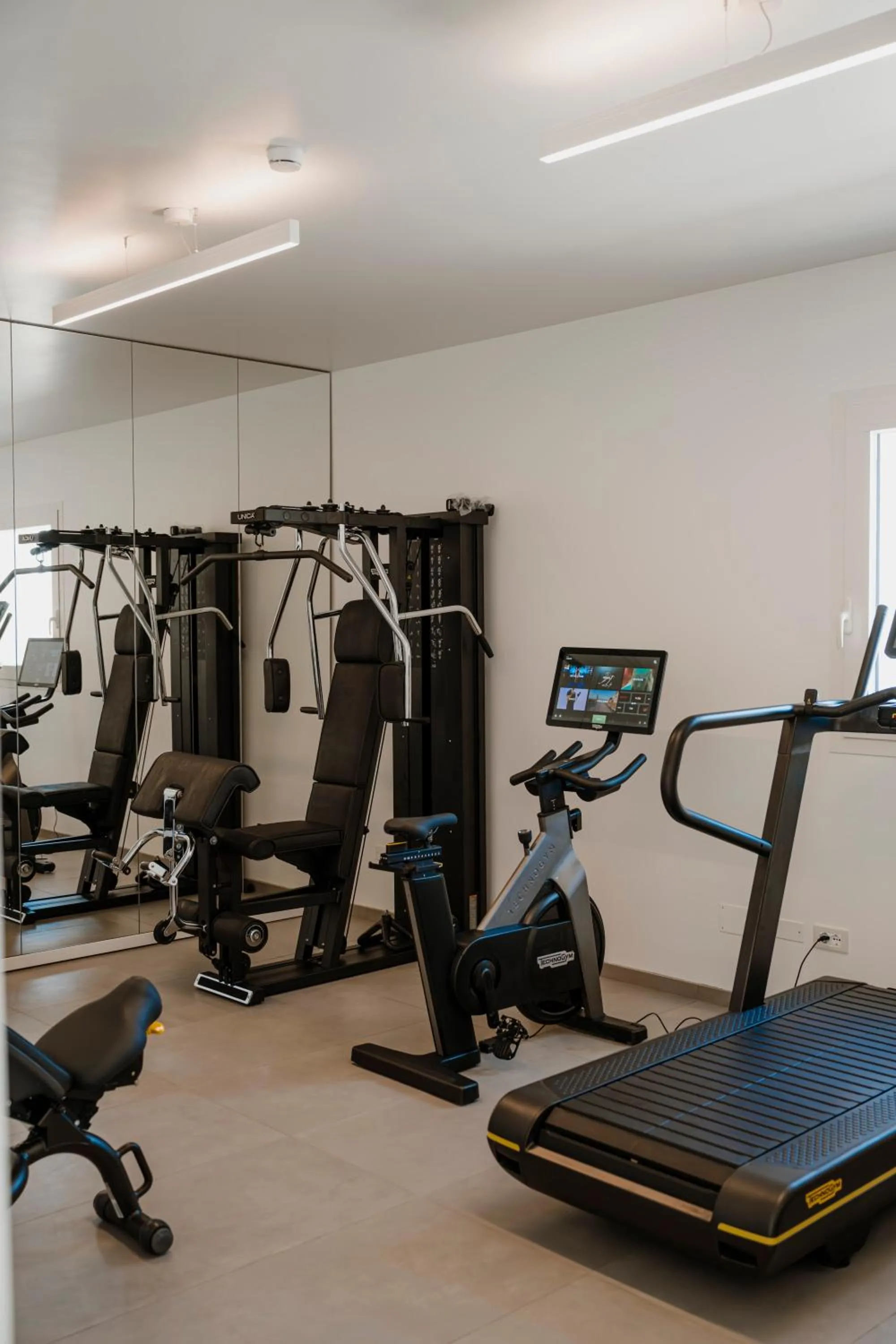 Fitness centre/facilities in Biancodonda Greenblu Hotel & SPA