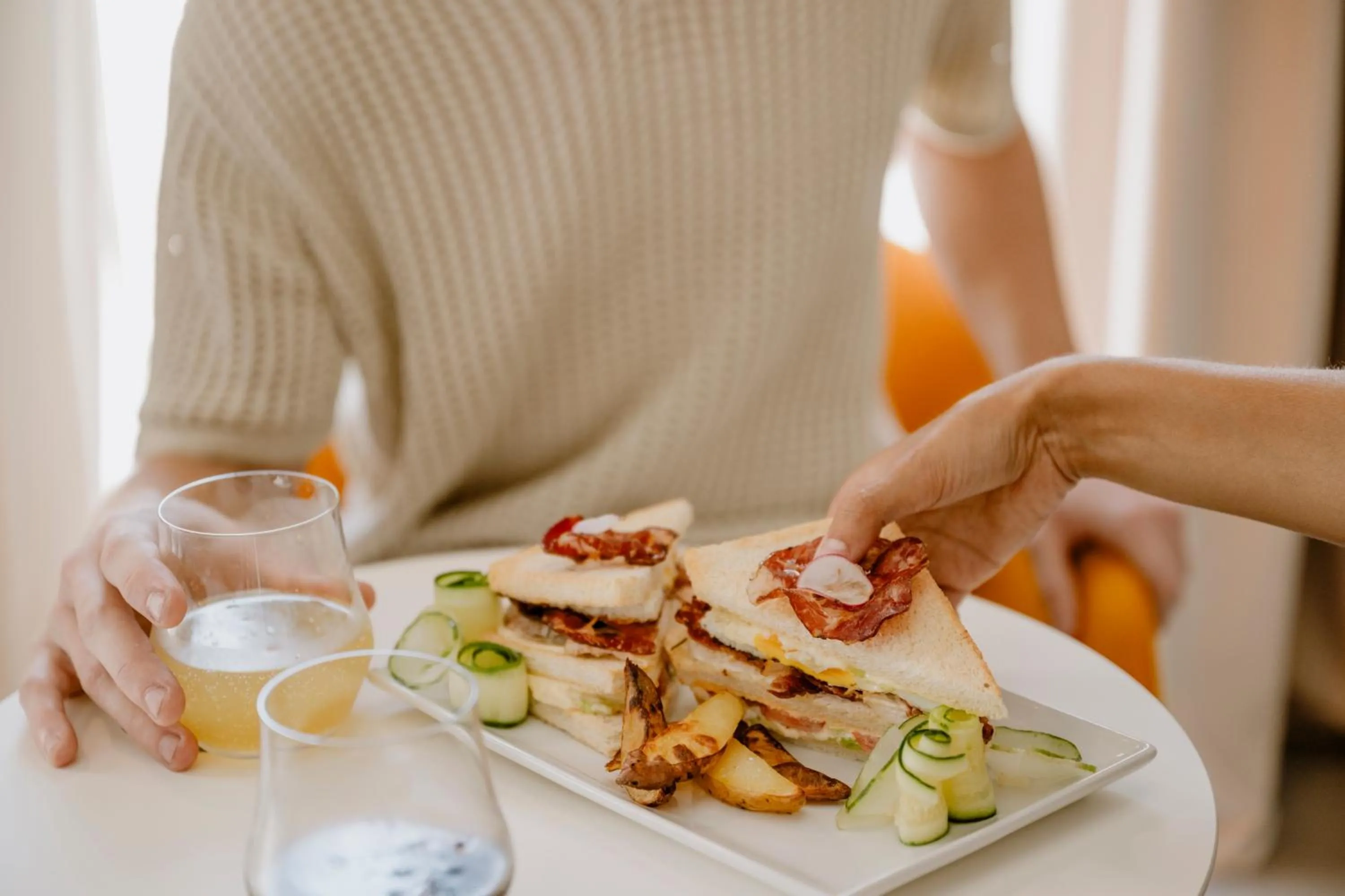 Restaurant/places to eat in Biancodonda Greenblu Hotel & SPA