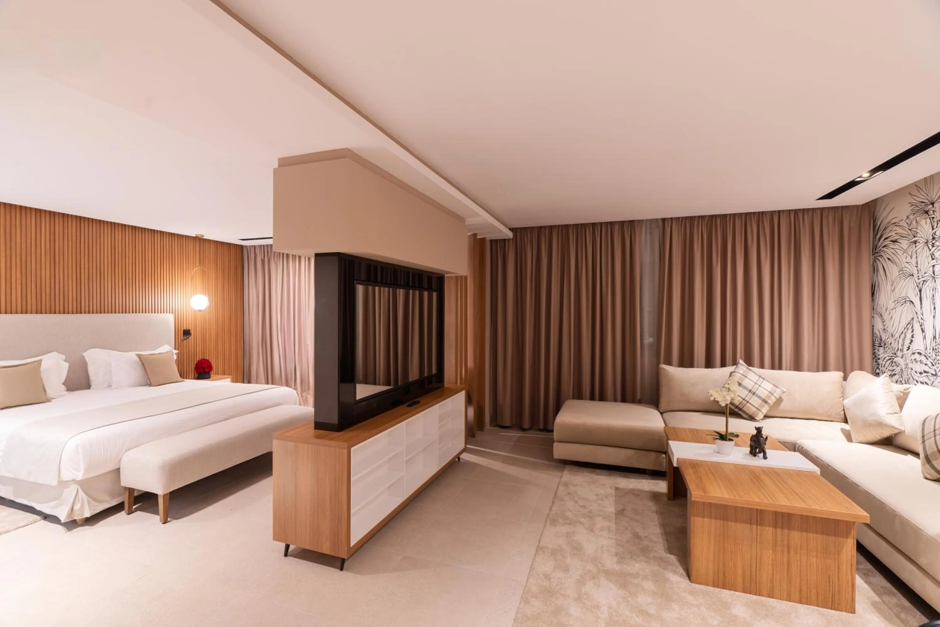 Communal lounge/ TV room, Bed in Kenzi Rissani