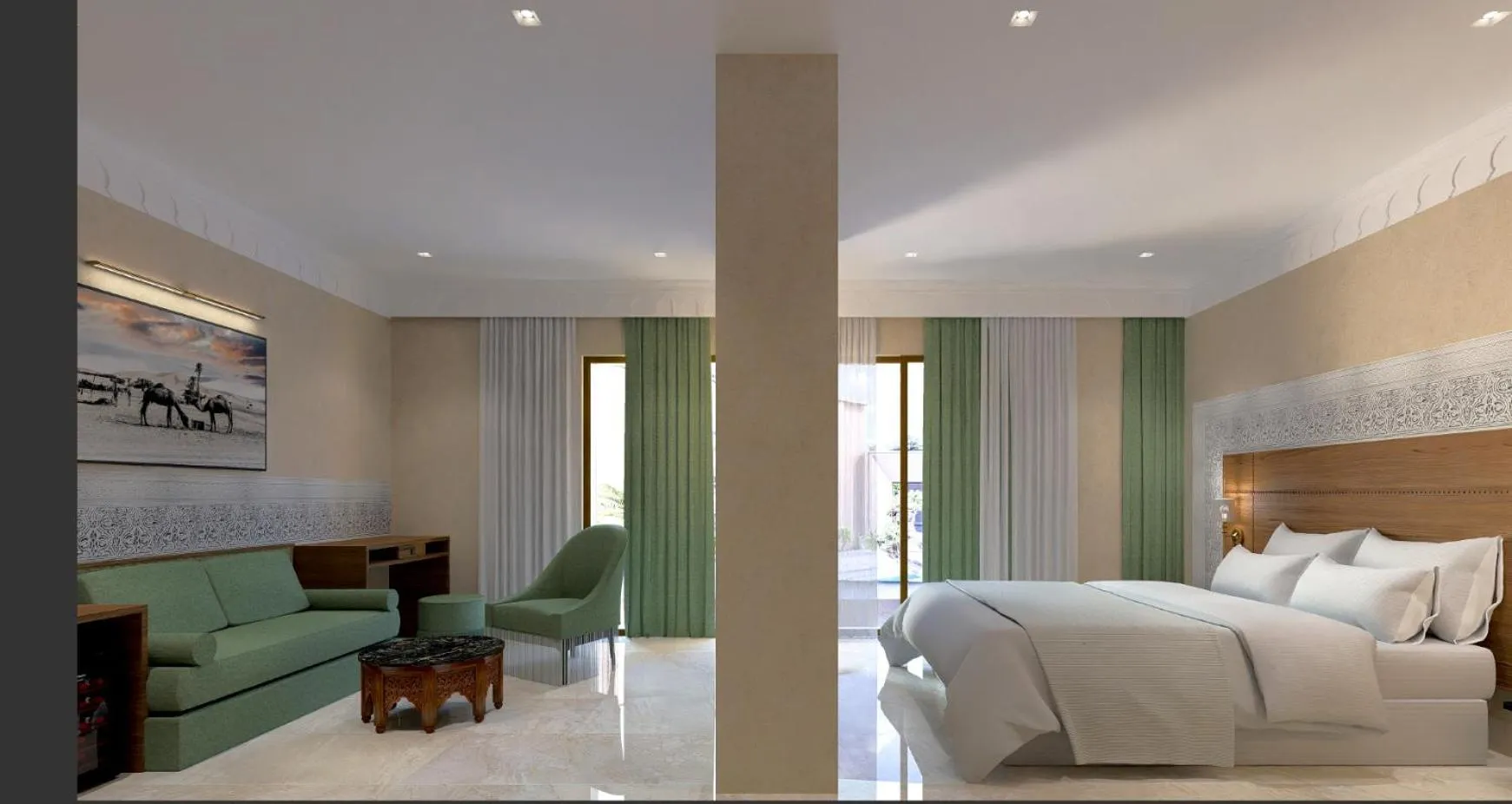 Bedroom, Bed in Kenzi Azghor