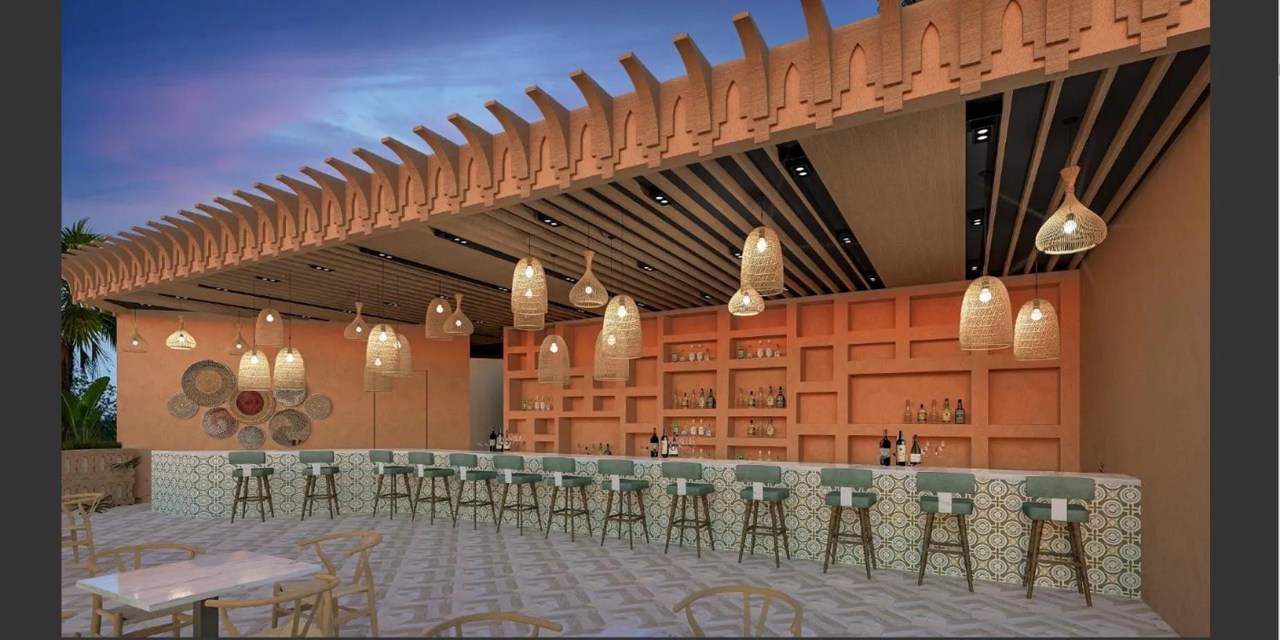 Lounge or bar in Kenzi Azghor