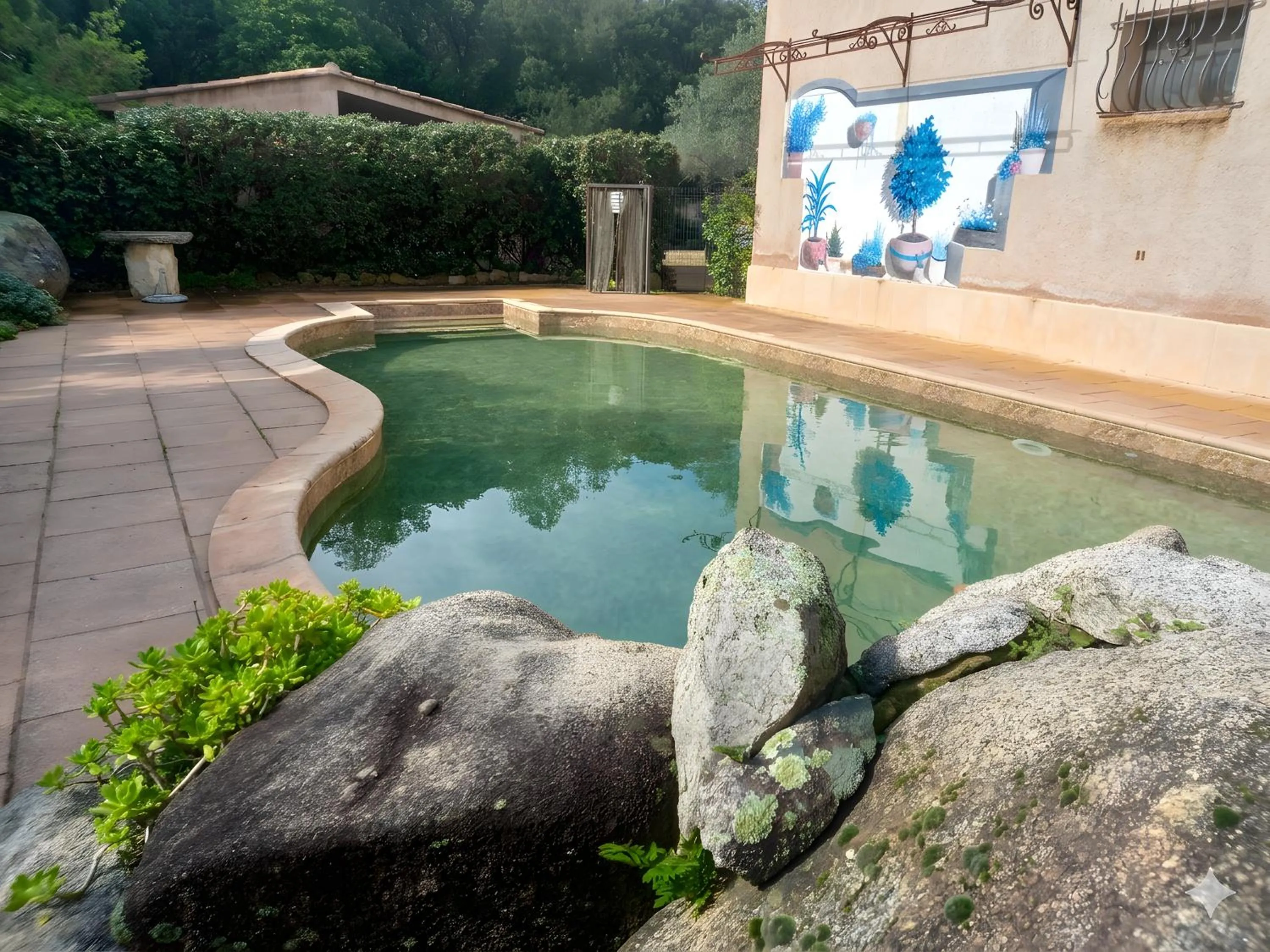 studio 1 pièce 16 m2 climatisé 2 personnes piscine partagée